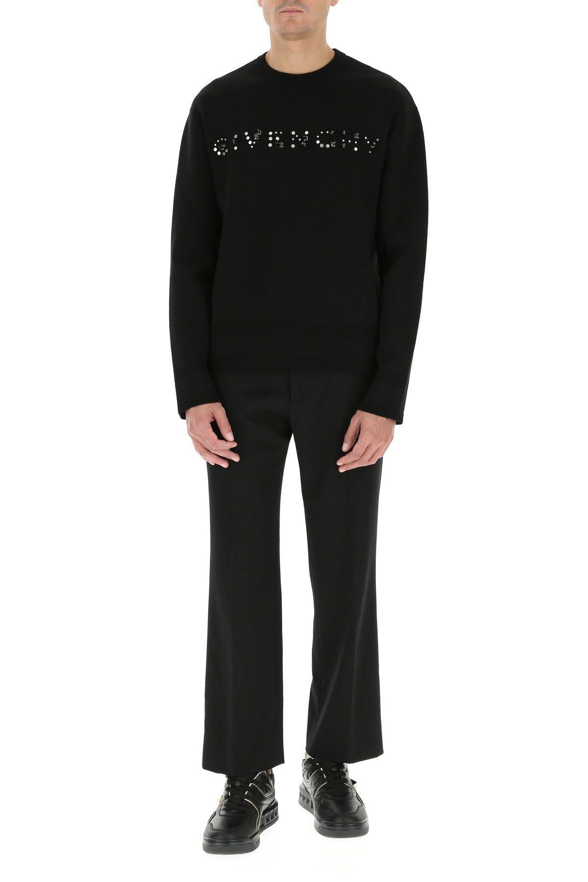 Shop Givenchy Black Wool Sweater