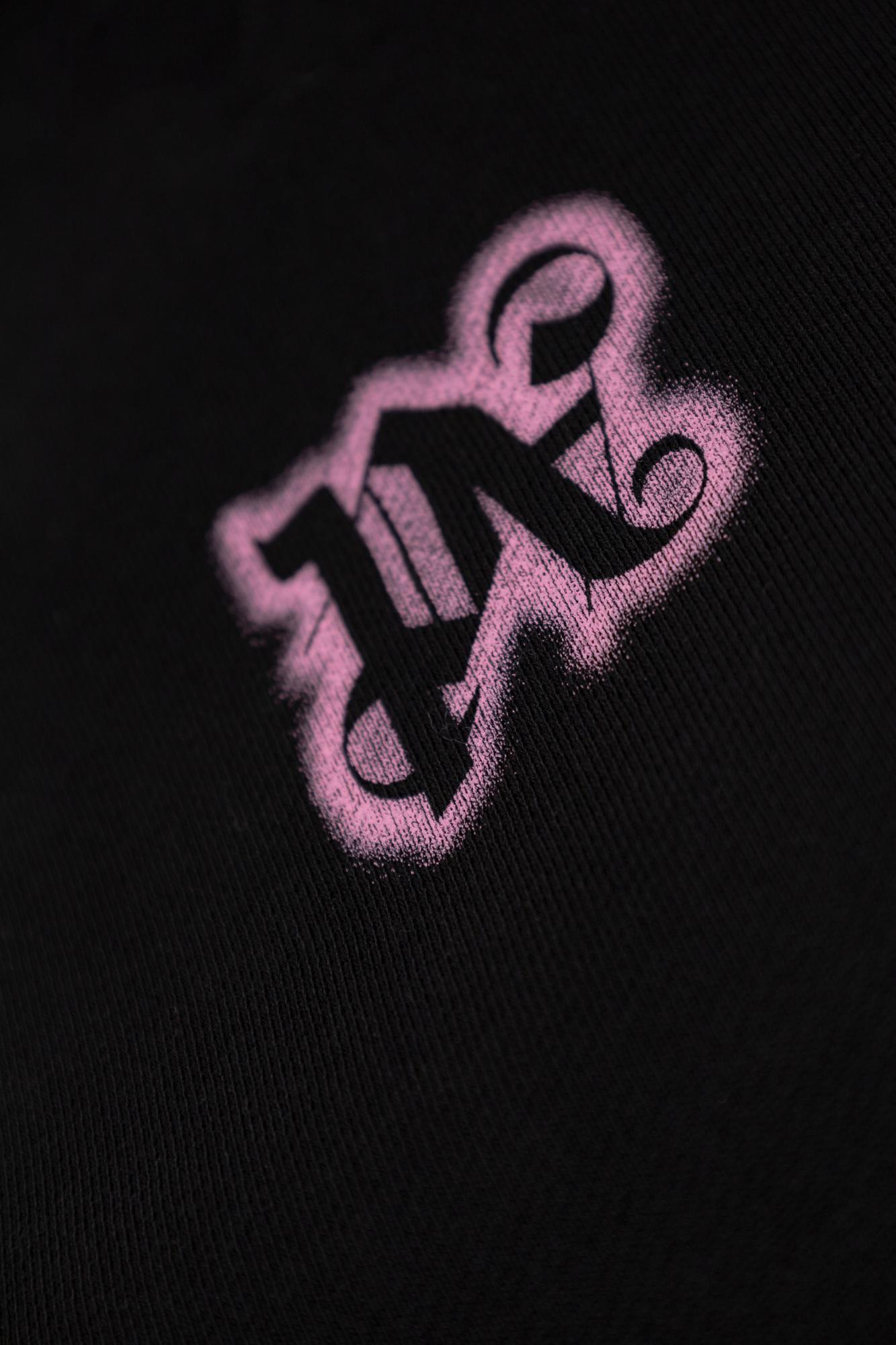 Palm Angels Long Sleeve Mock Neck Knitwear Top In Multi