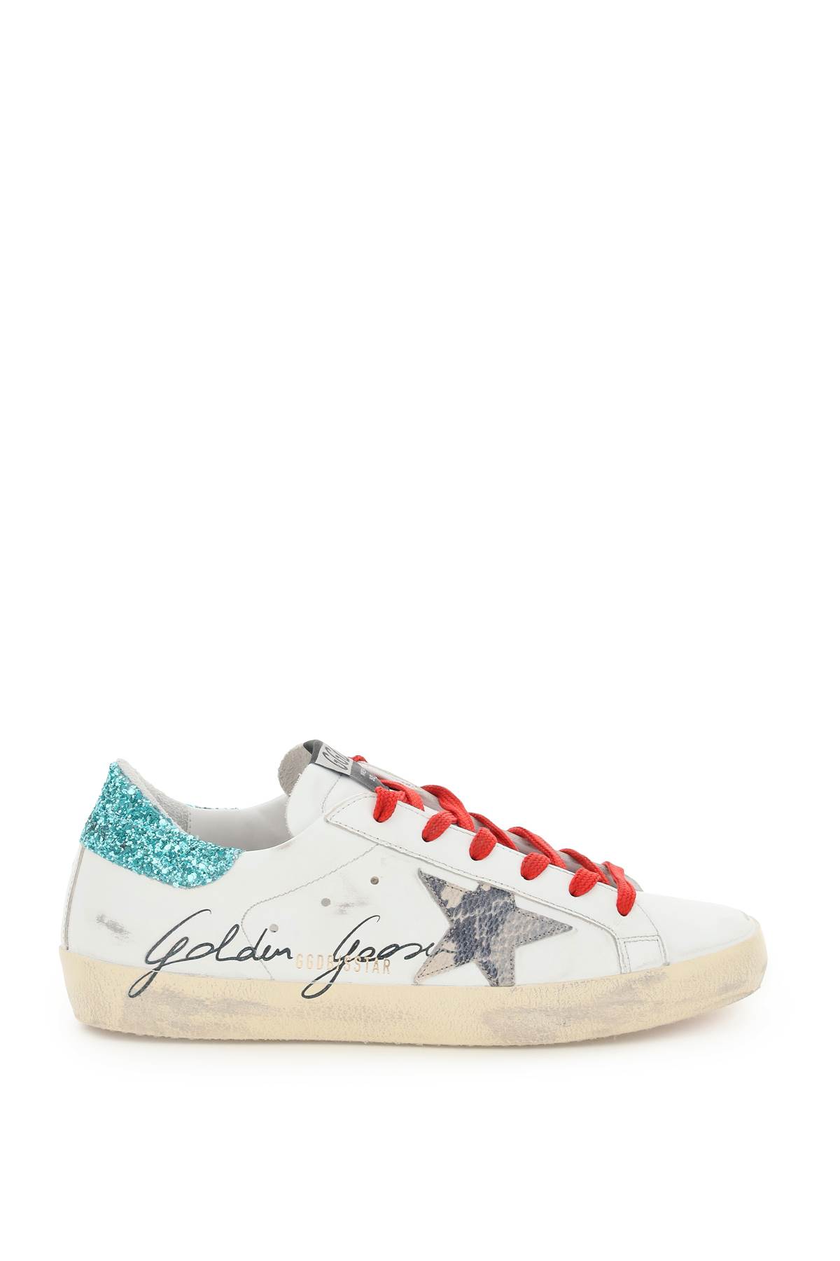 Golden Goose Super Star Sneakers With Print