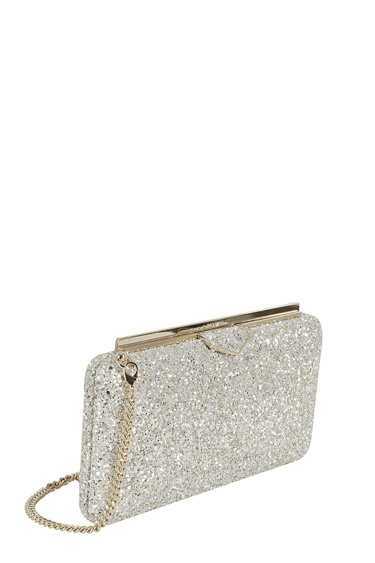 Jimmy Choo Coarse Glitter Fabric