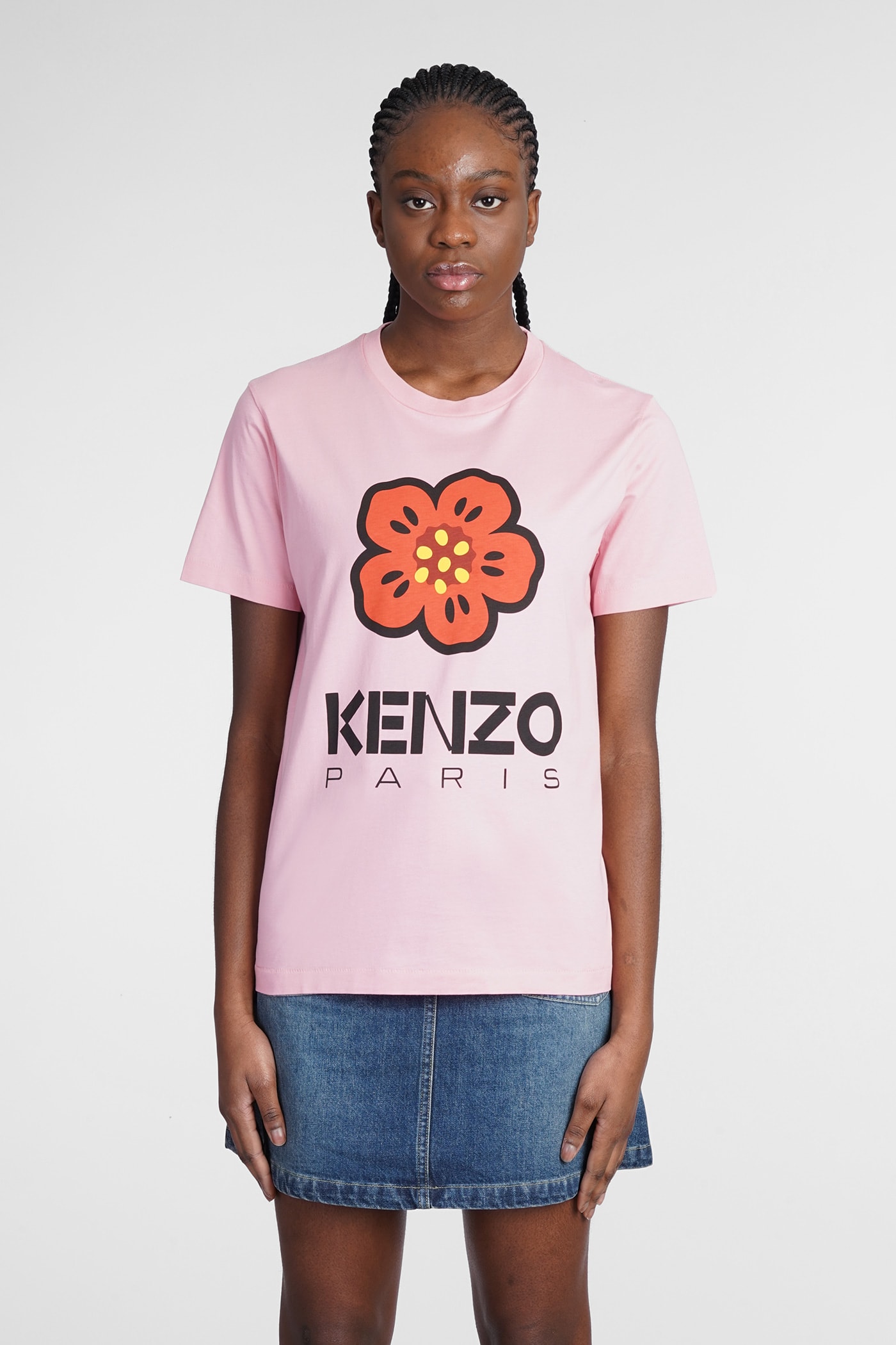 ukendt Milestone angreb Kenzo T-shirt In Rose-pink Cotton | ModeSens