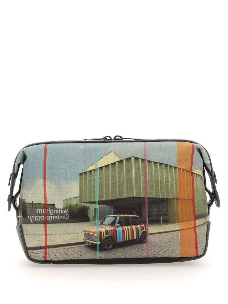 Shop Paul Smith Notthingham Mini Bag In Multicolour