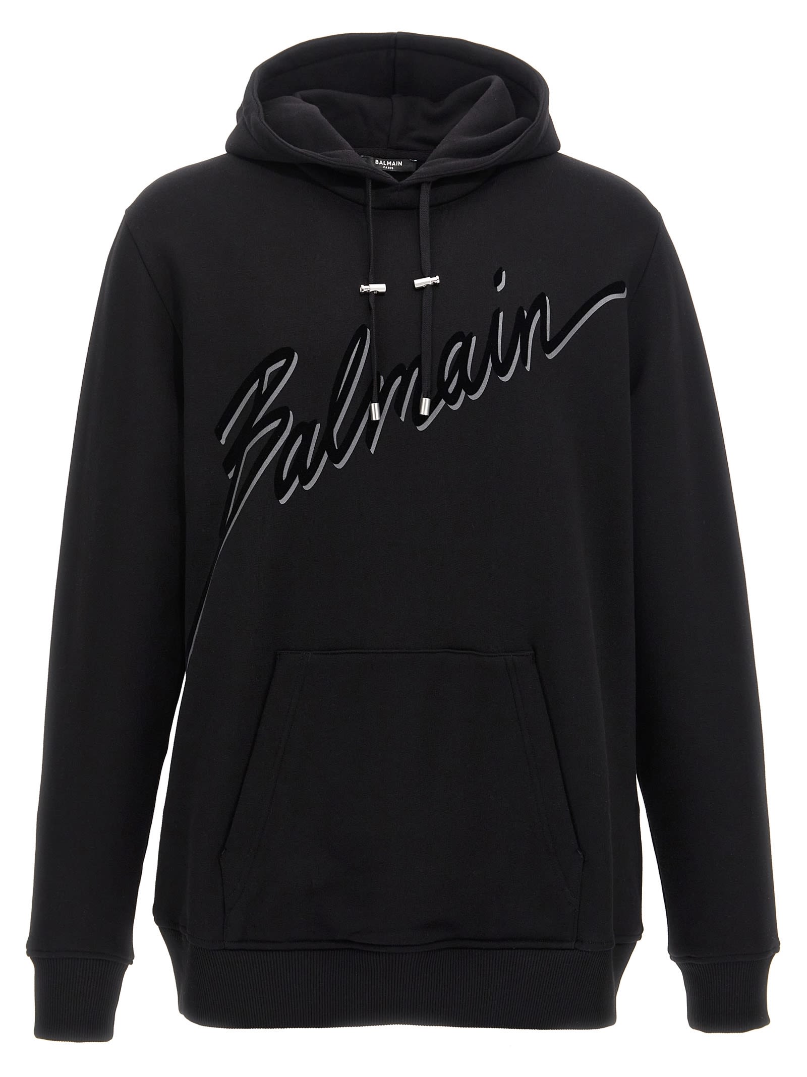 Velvet Logo Hoodie