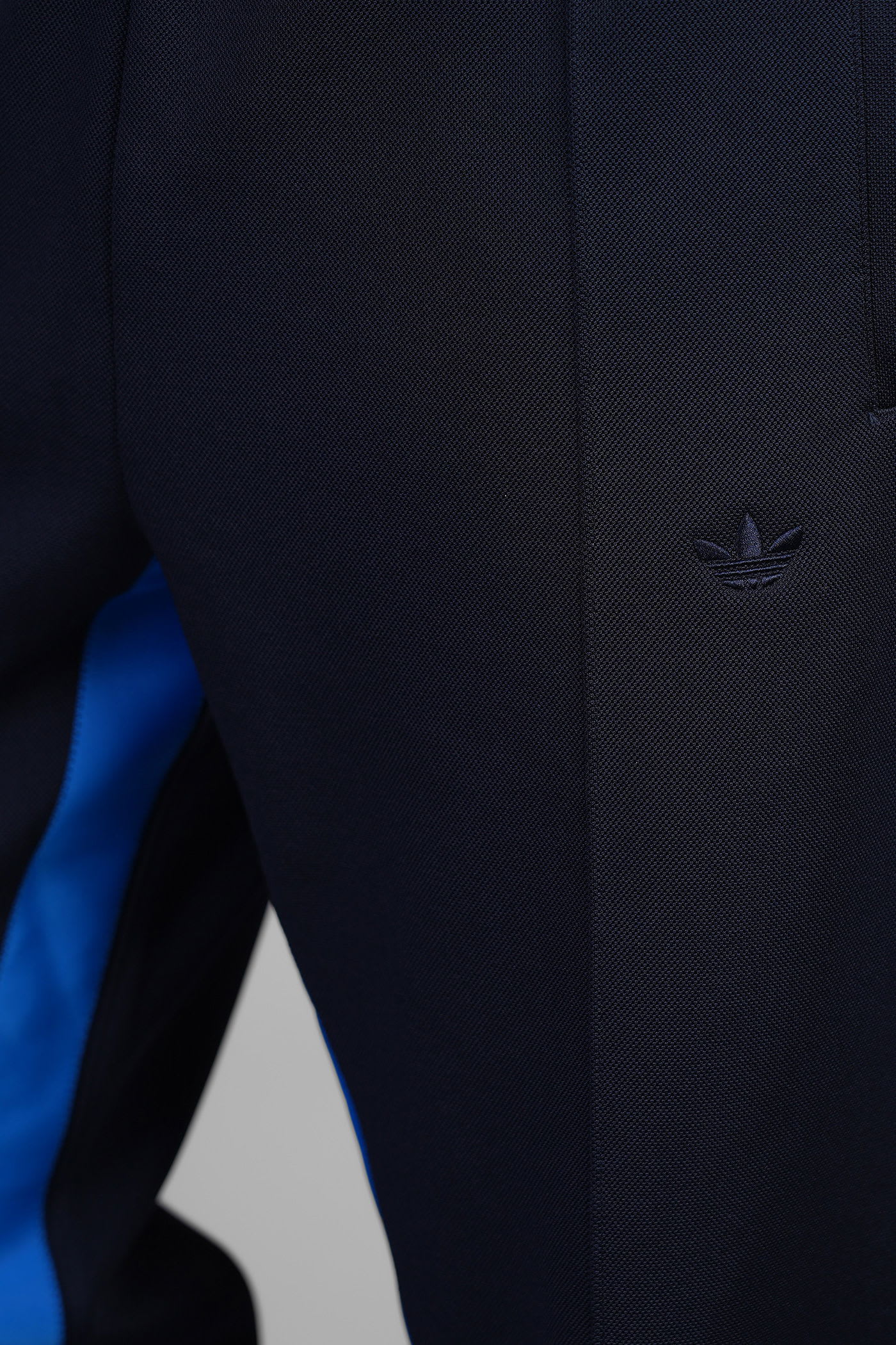 Adidas Originals Adidas X Wales Bonner Navy Blue Activewear Pants With Elasticized Waistband