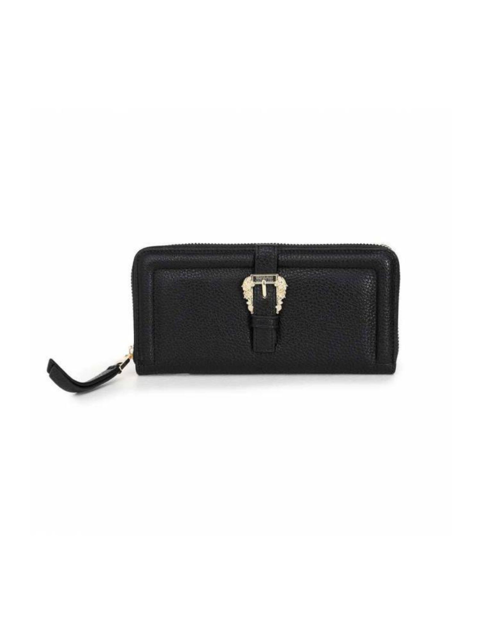 Shop Versace Jeans Couture Wallet In Black