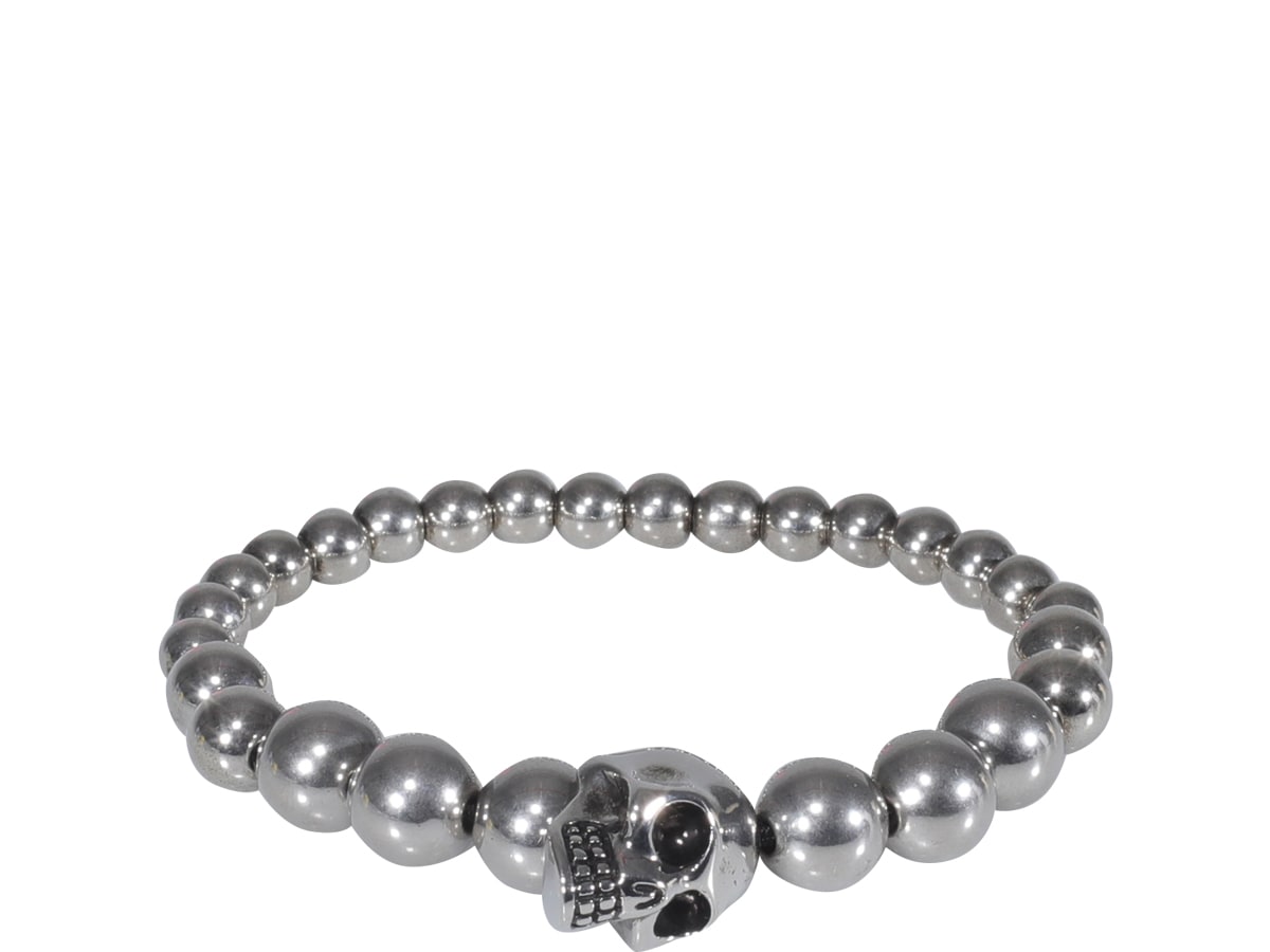 Alexander mcqueen skull ball on sale bracelet