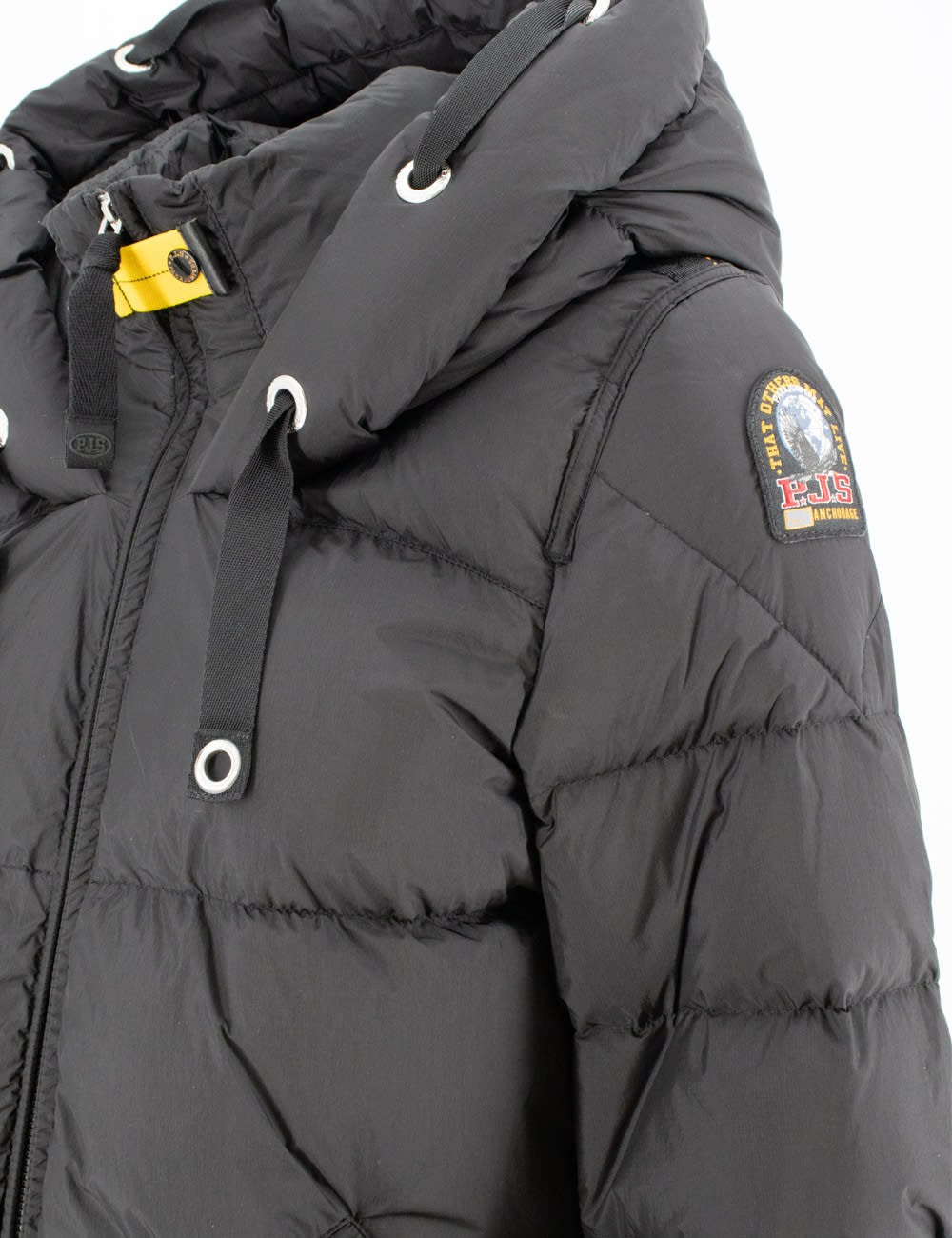 Shop Parajumpers Down Jacket In Black