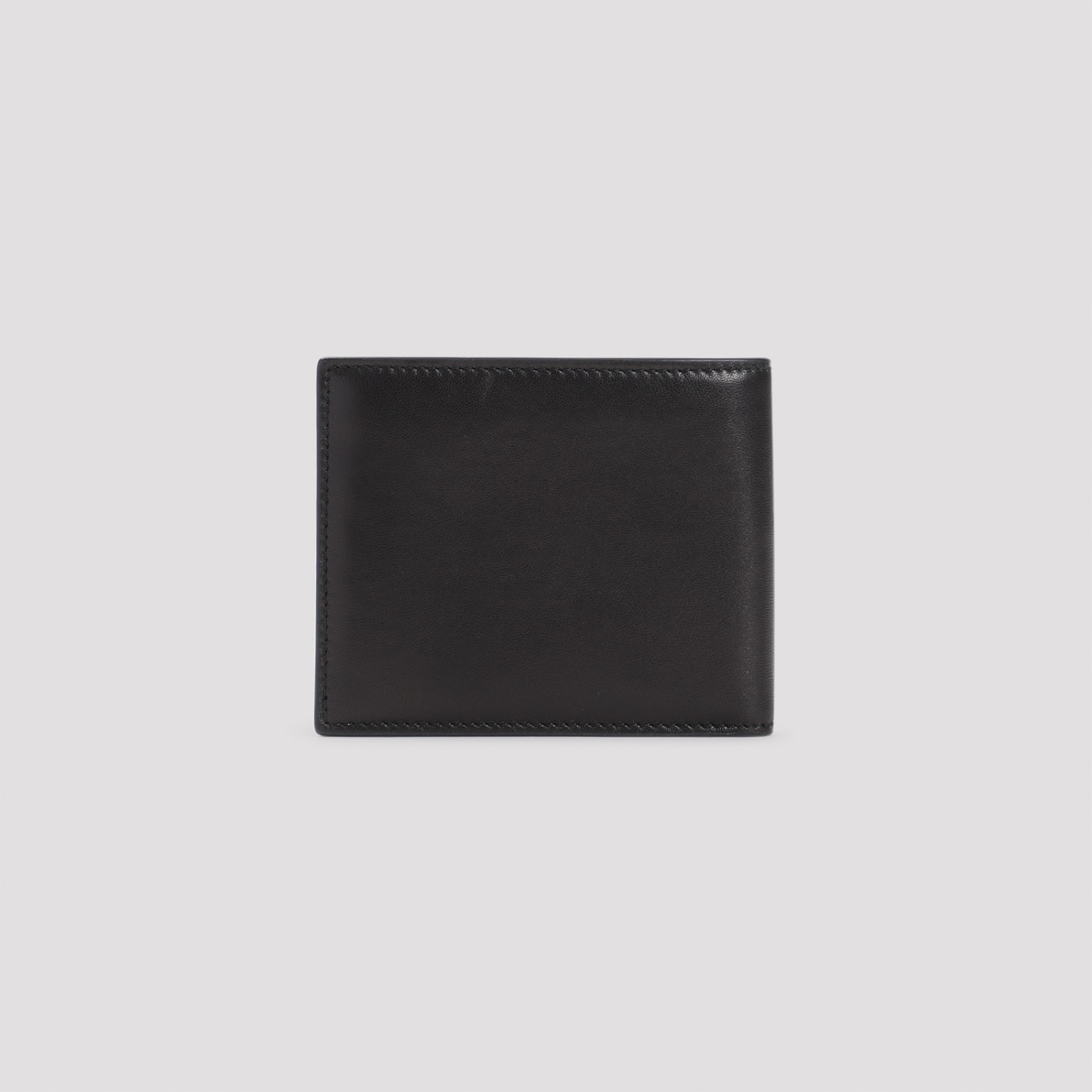 Shop Giorgio Armani Bi-fold Wallet In Green