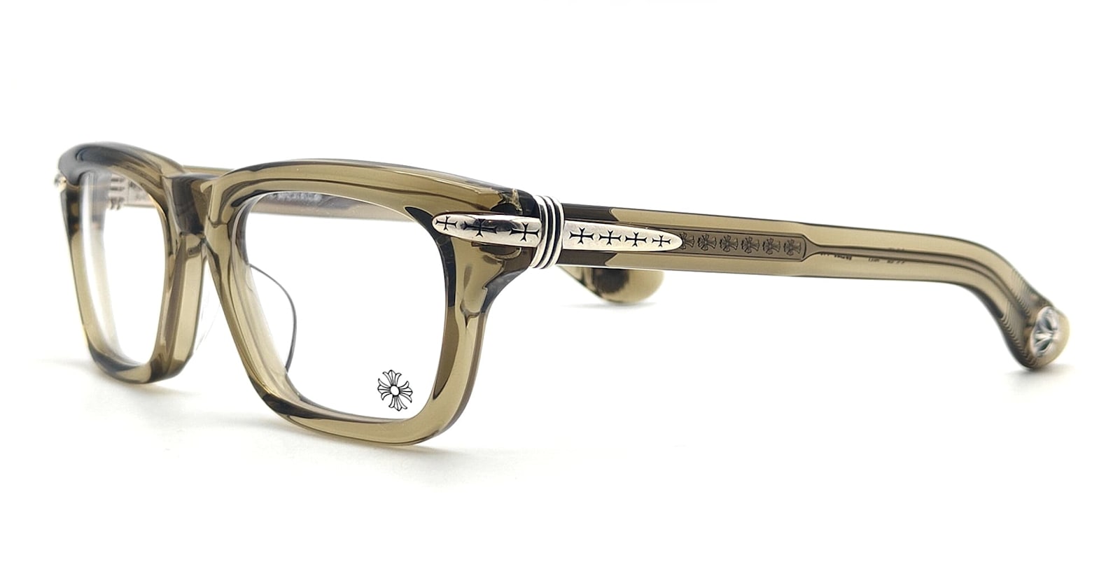 Chrome Hearts Trypoleagain - Army Rx Glasses In Neutral