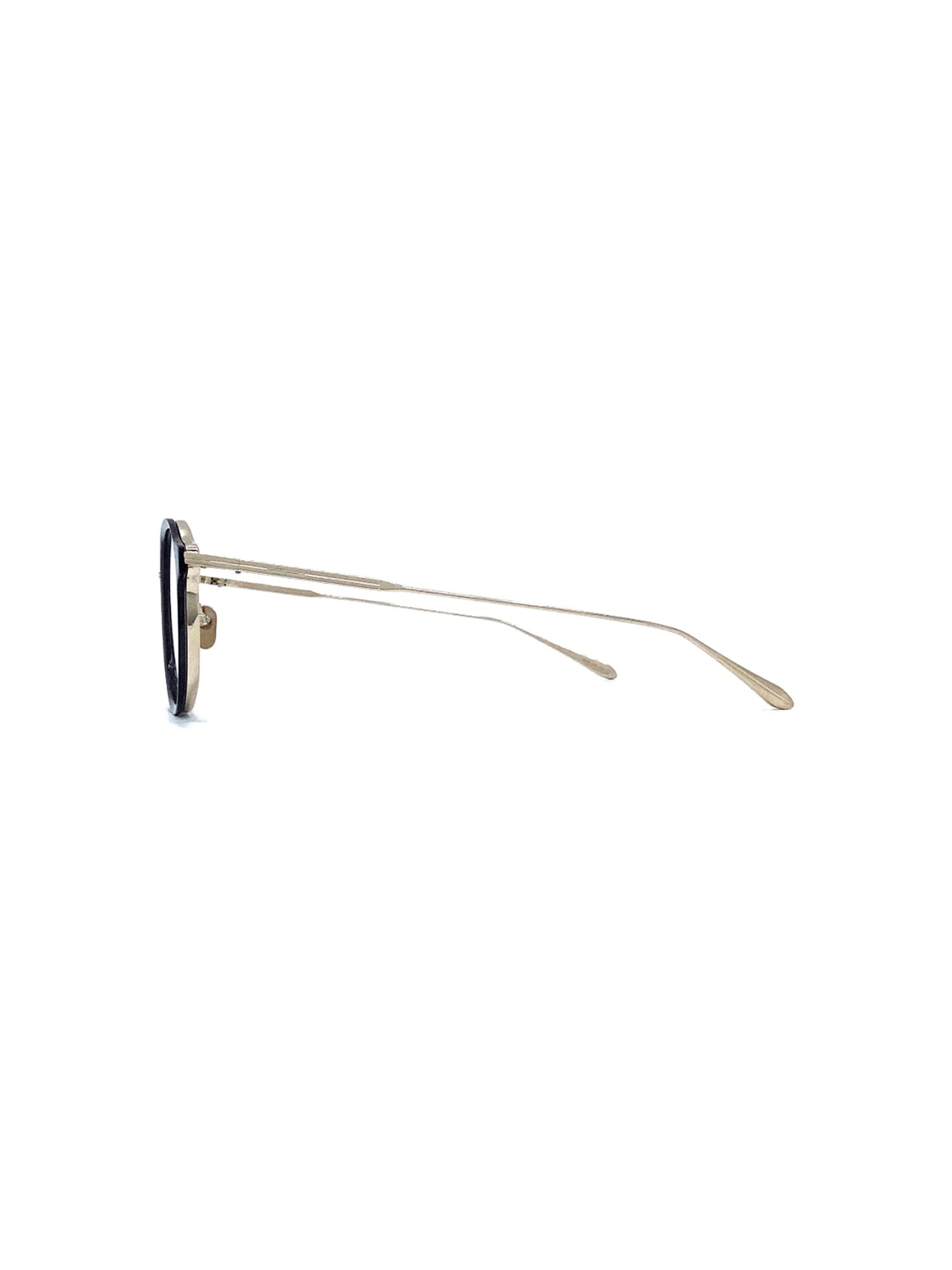 Shop Masunaga Tango Eyewear In Bk/gp