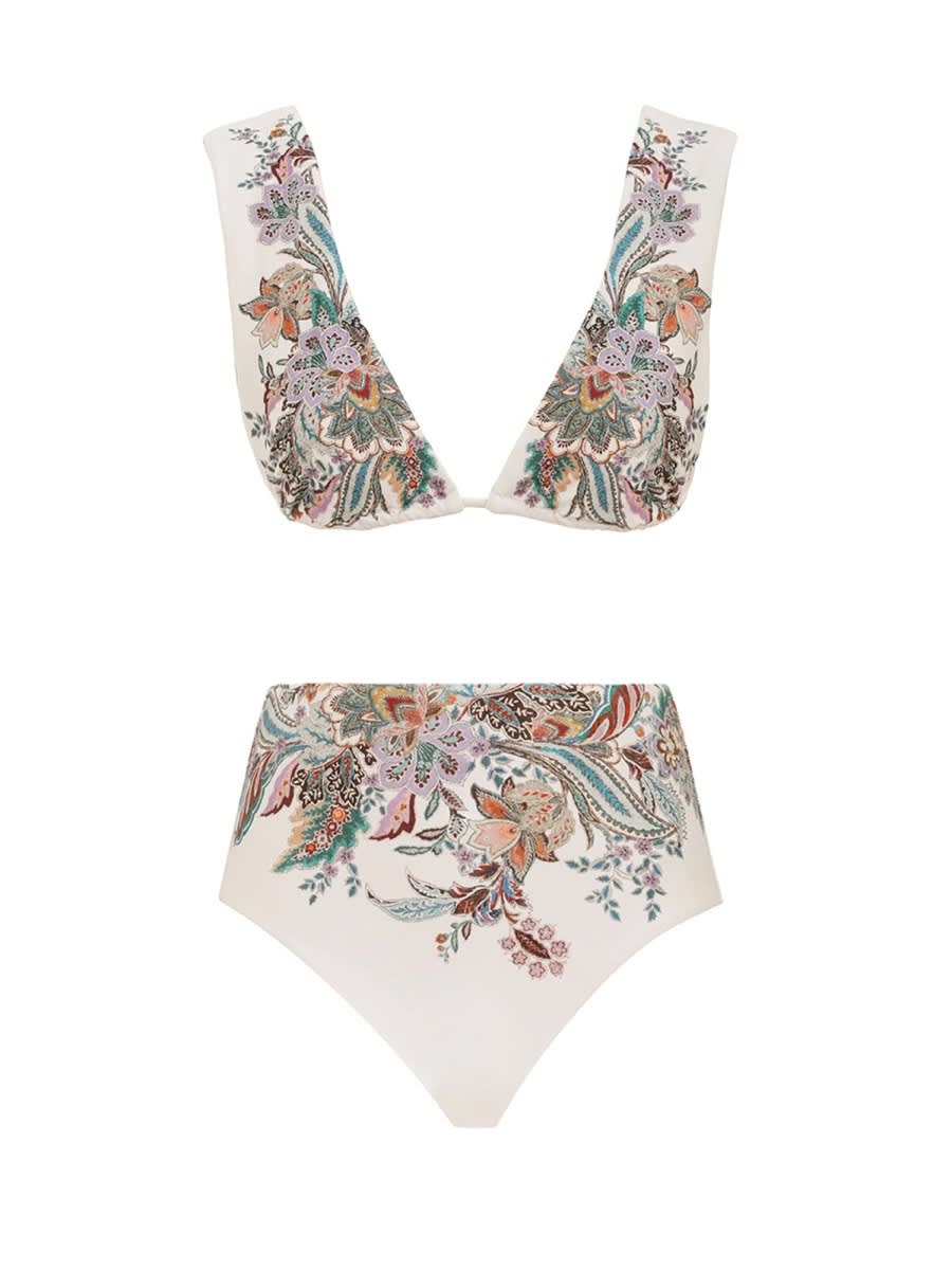 rhiannon Wide Strap Bikini Swimsuit