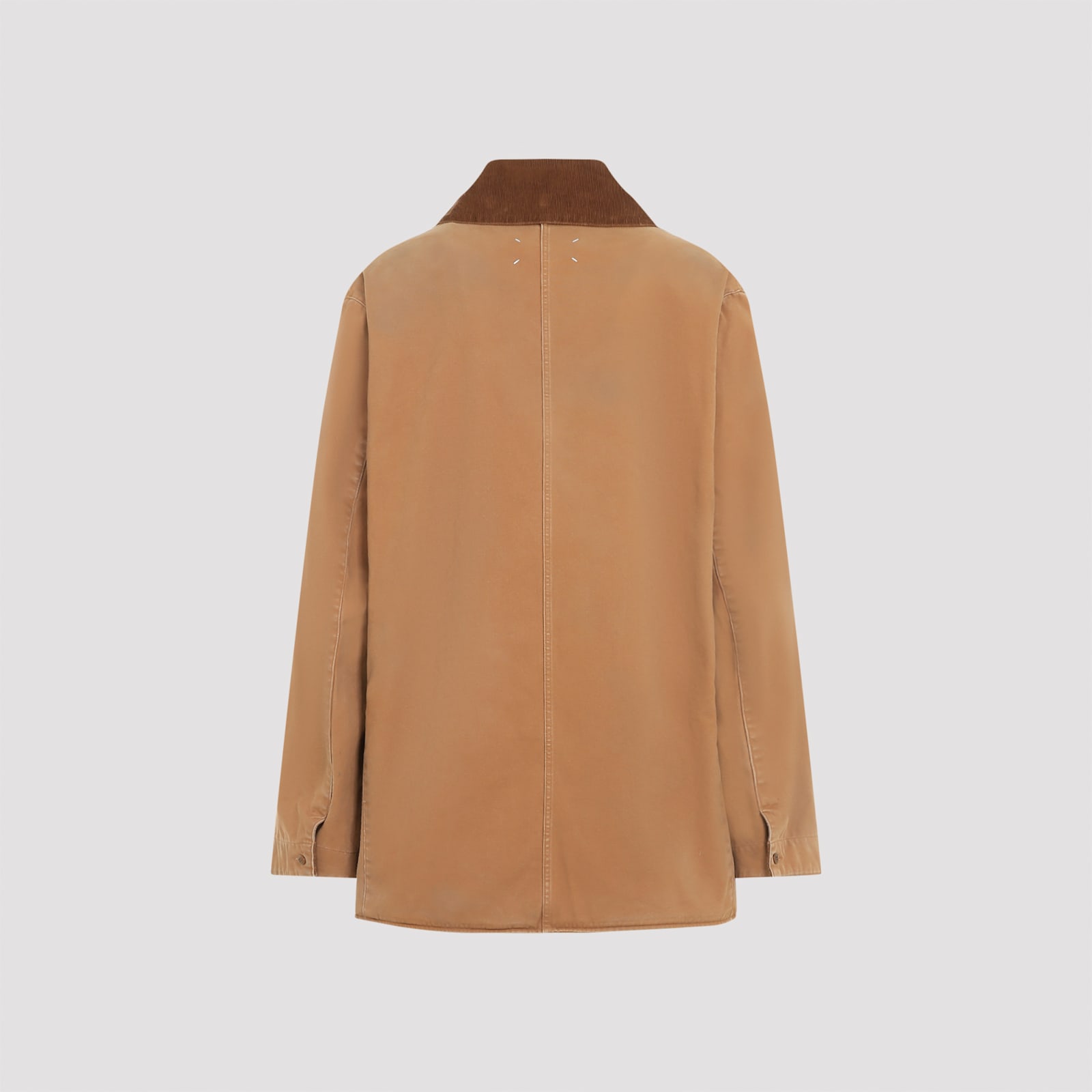 Shop Maison Margiela Sportsjacket In Ochre