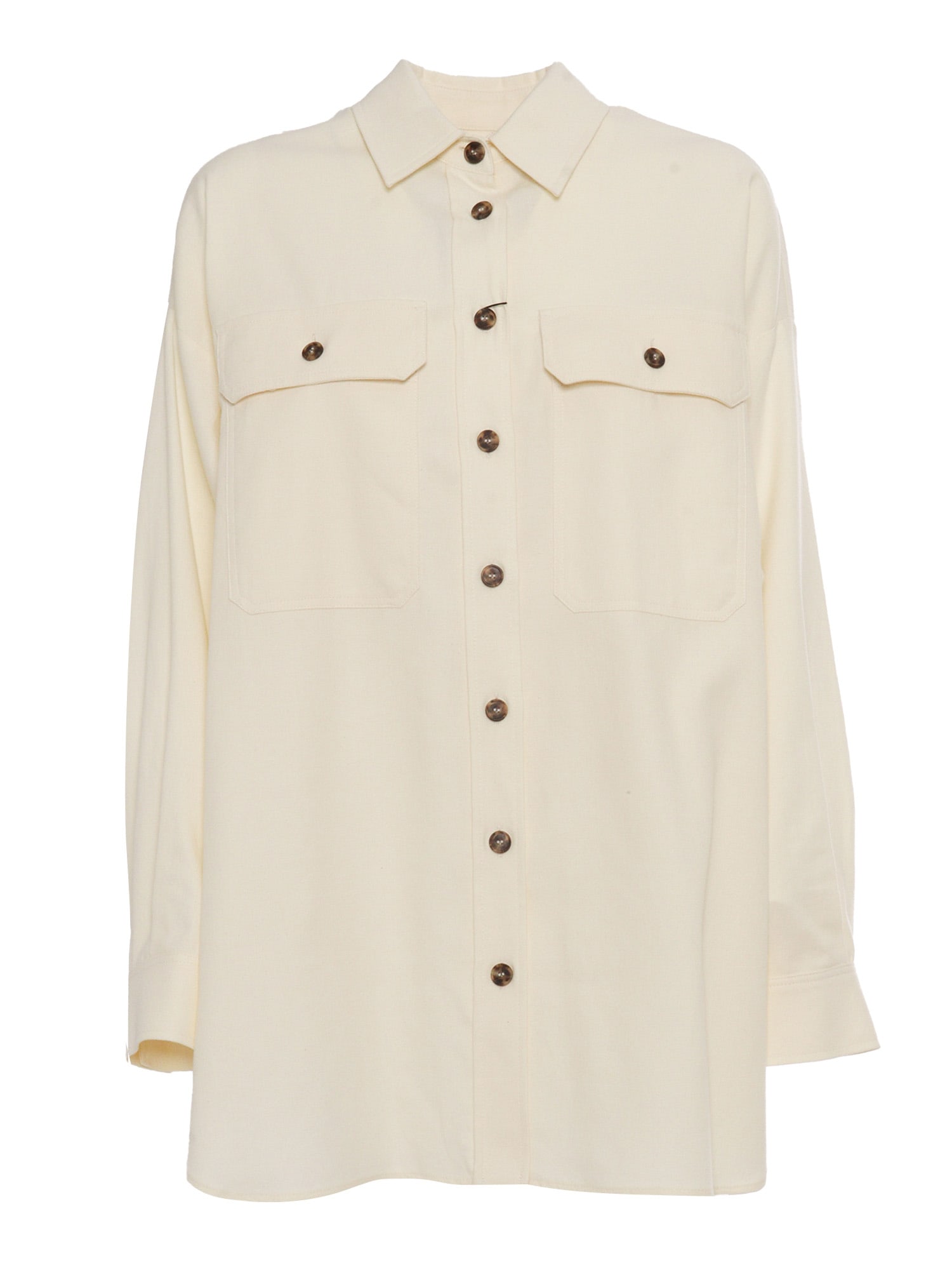 Shop Weekend Max Mara Rolf Ecru Jacket In White