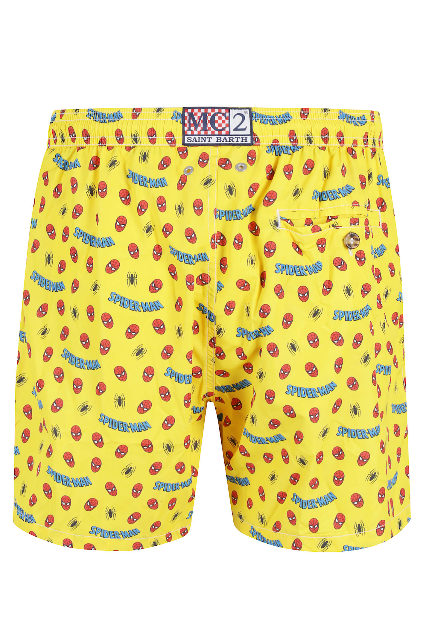 Mc2 Saint Barth Ultralight Swim Short In Yellow