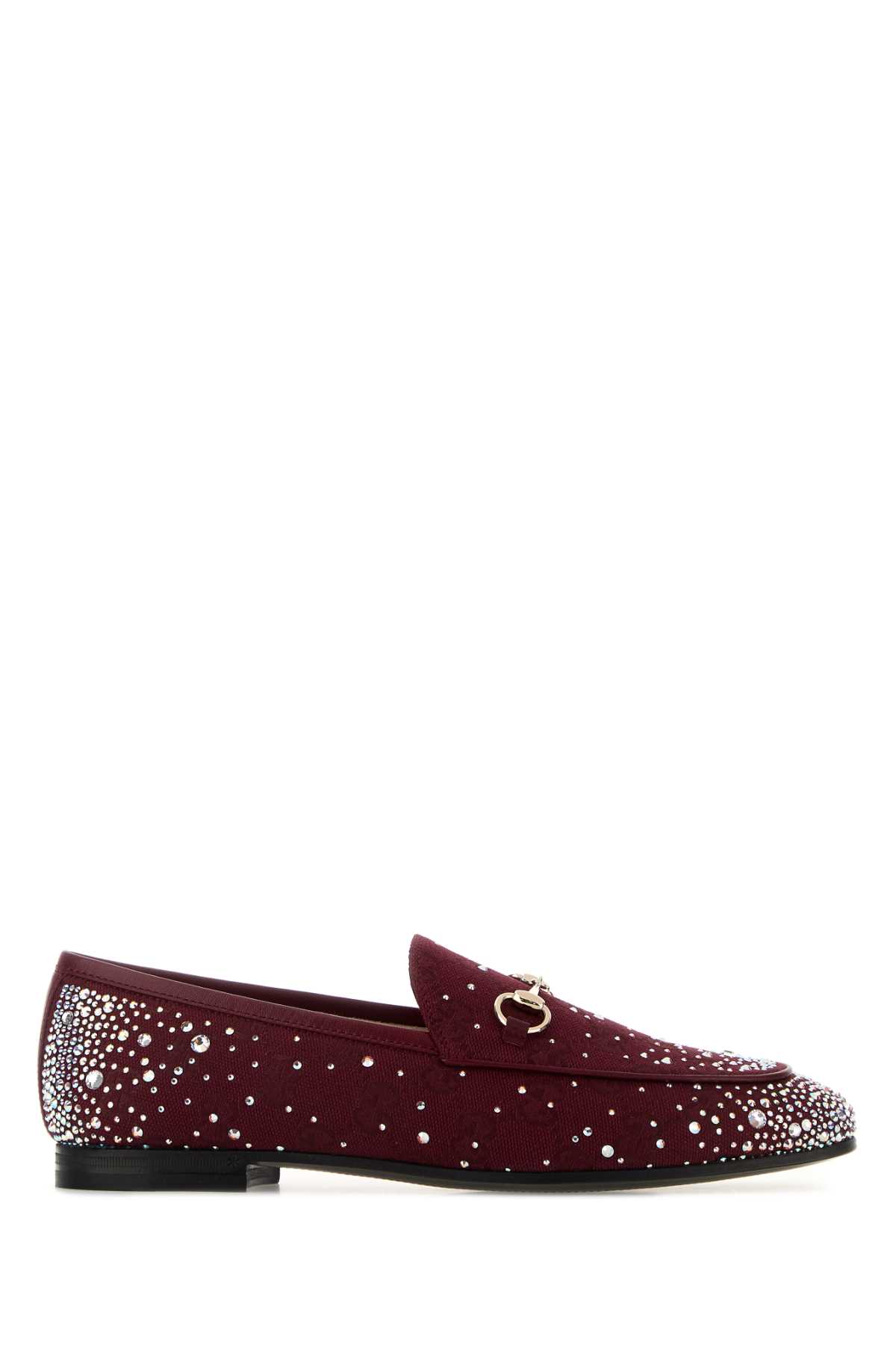 Gucci Jordaan Loafers With Gg Fabric And Hardware In Multi