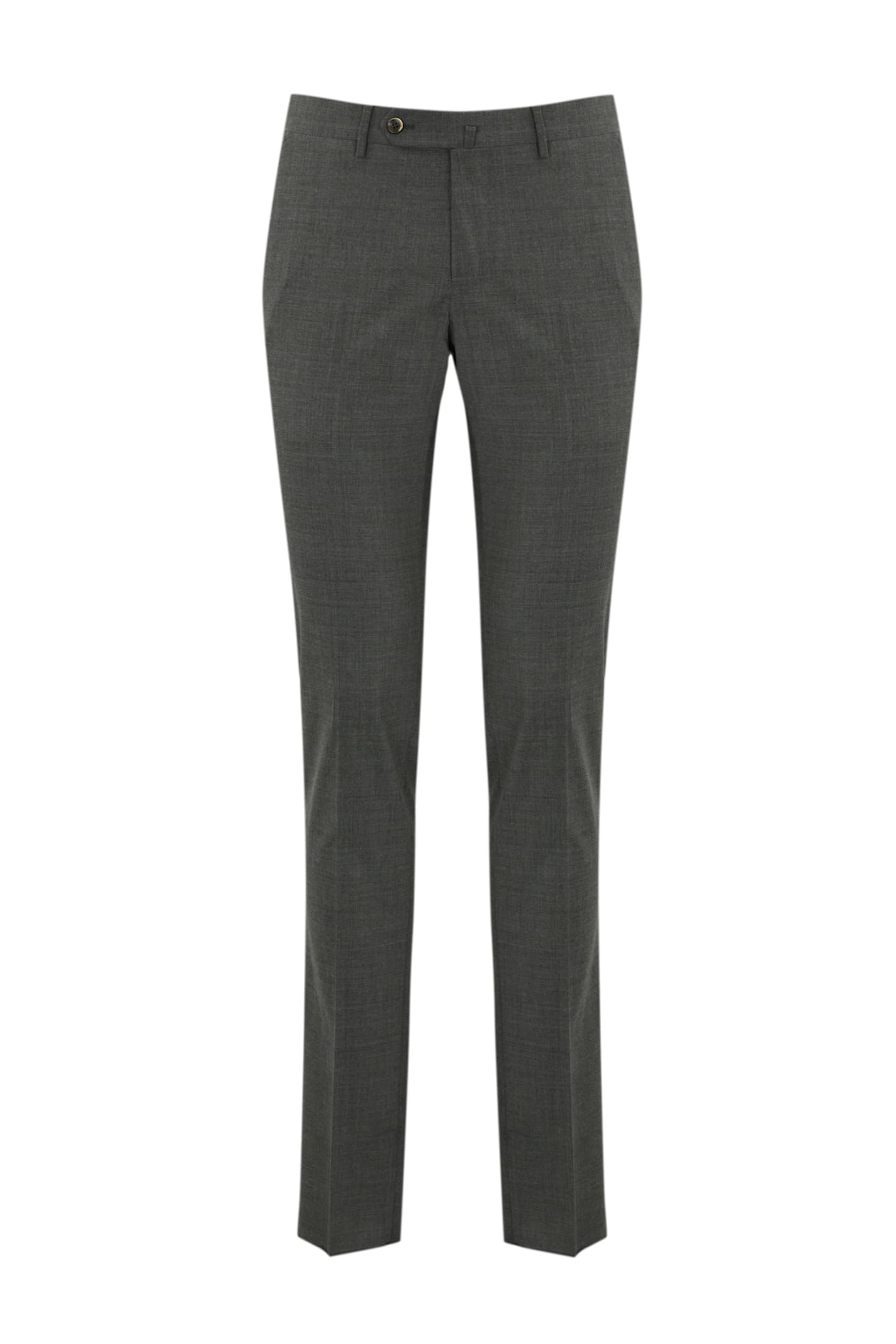 Pt Torino Tailored S-slim Trousers In Grigio Medio