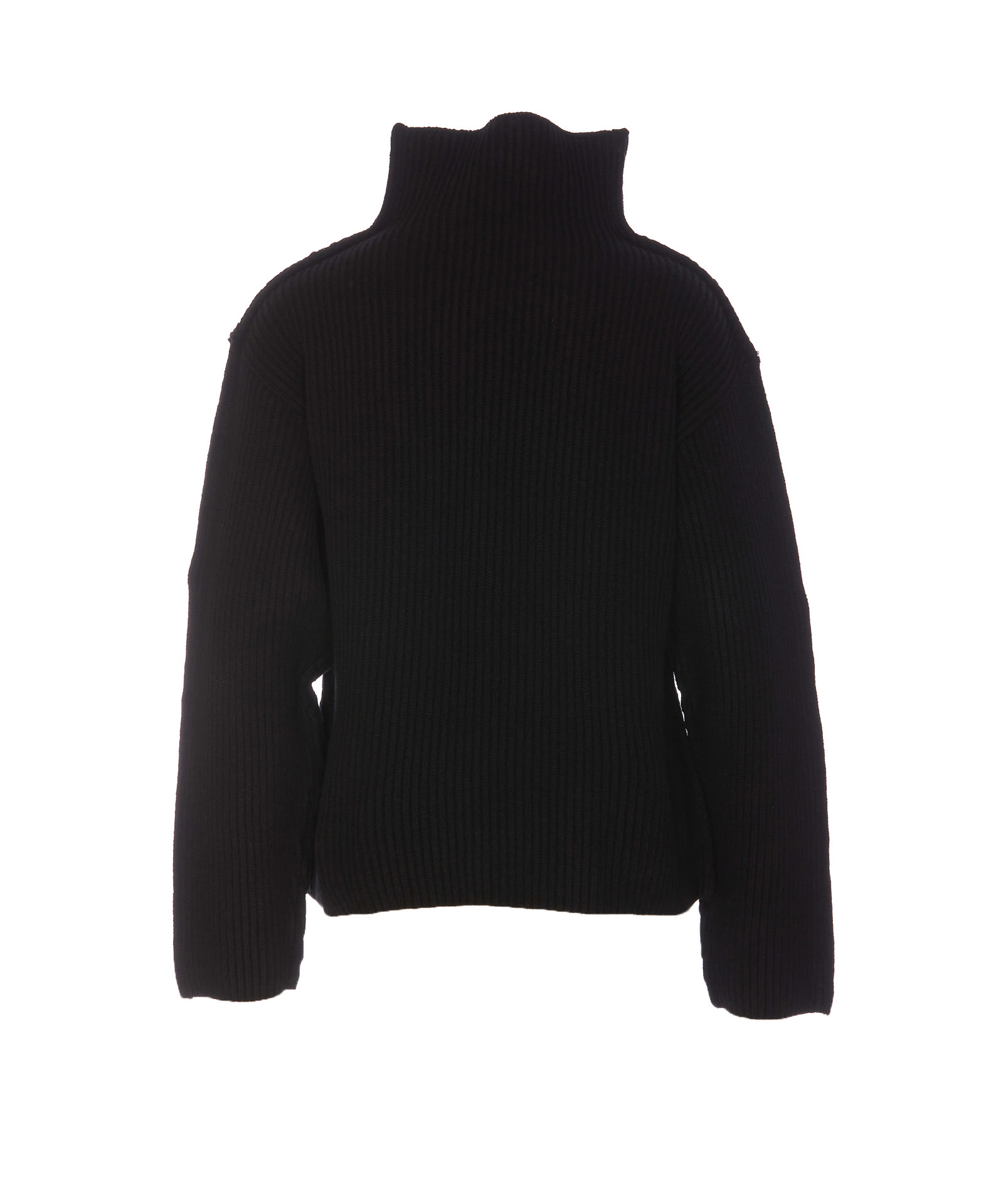 Shop Marni Turleneck Sweater In Black