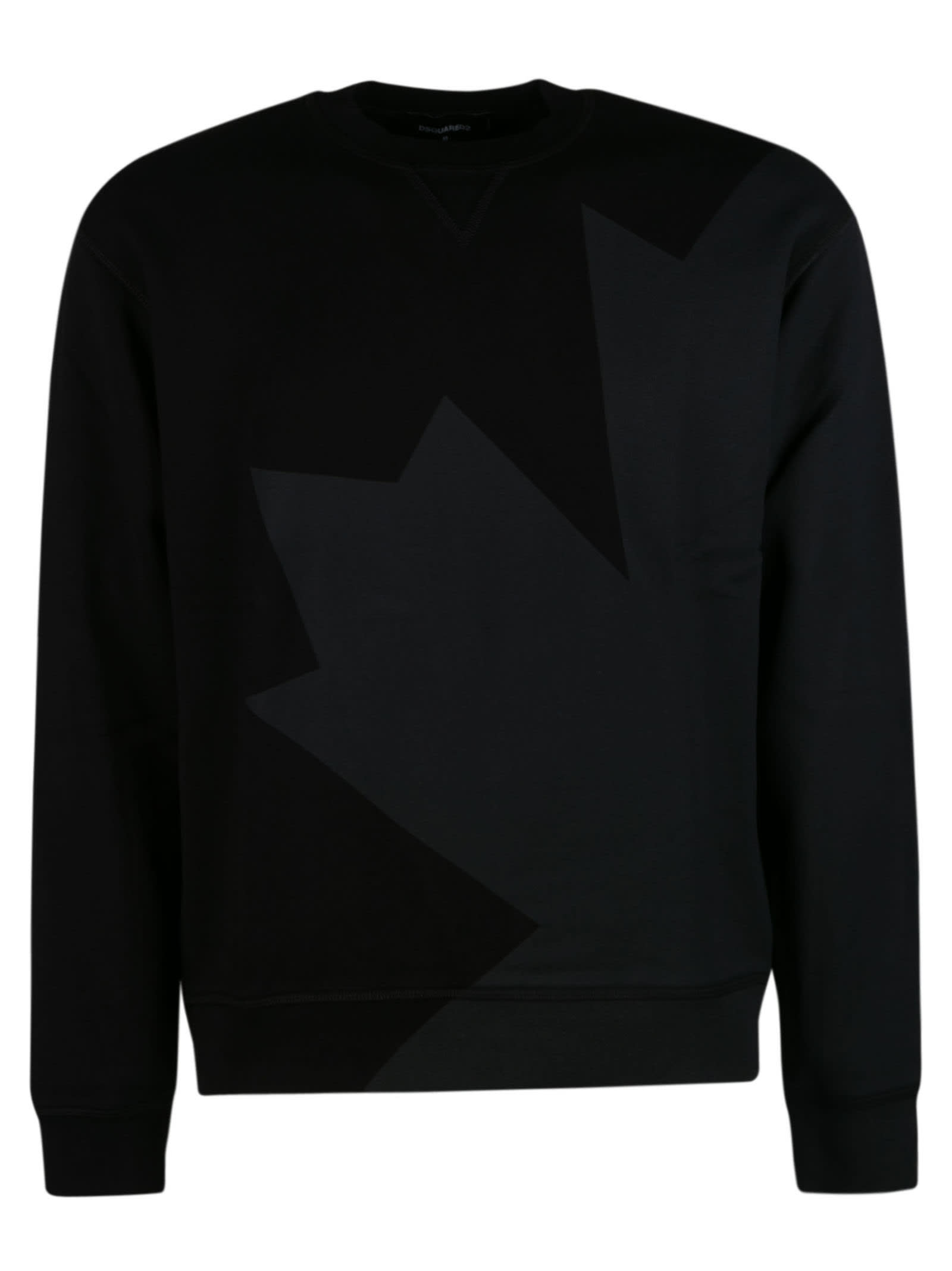 Dsquared2 Maple Leaf Logo Print Sweatshirt