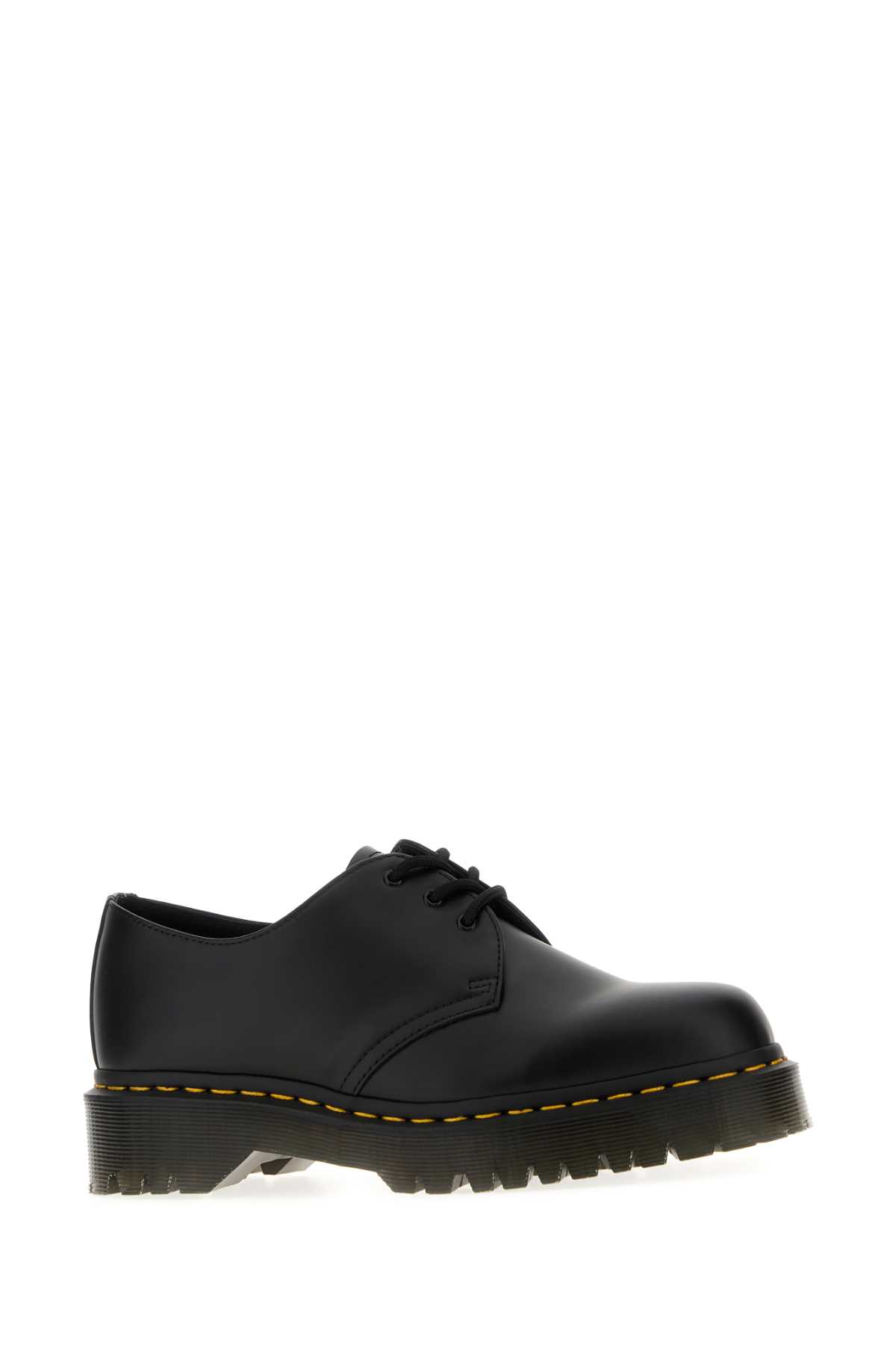 Dr. Martens' Dr. Martens Black Leather Oxford 1461 Lace-up Shoes In Multi