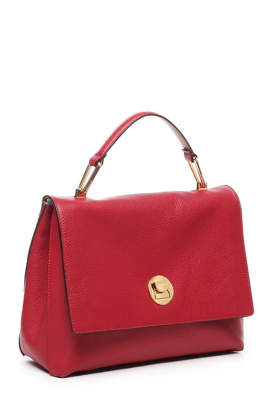 COCCINELLE LIYA FOLDOVER-TOP TOTE BAG