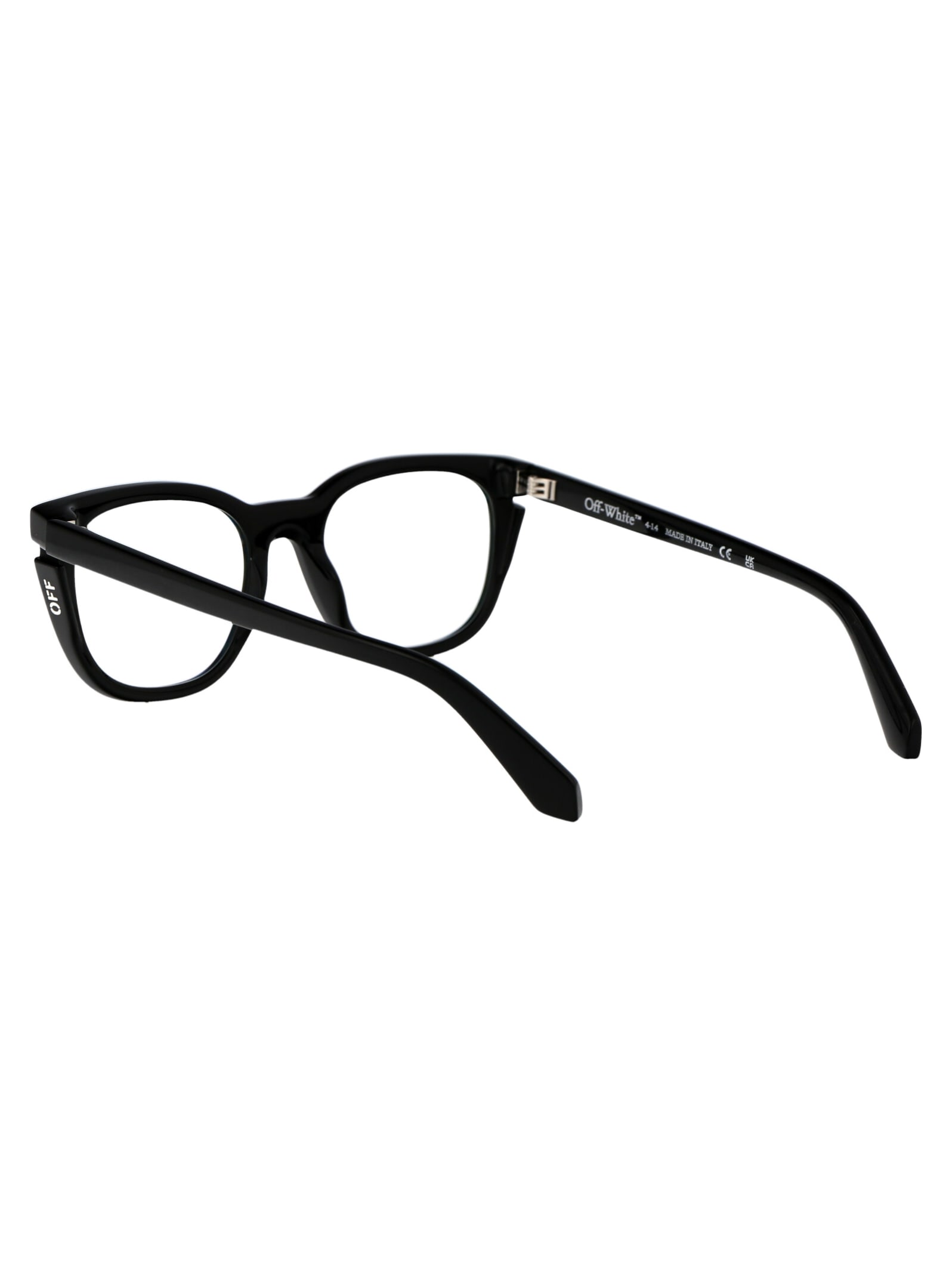 Shop Off-white Optical Style 51 Glasses In 1000 Black