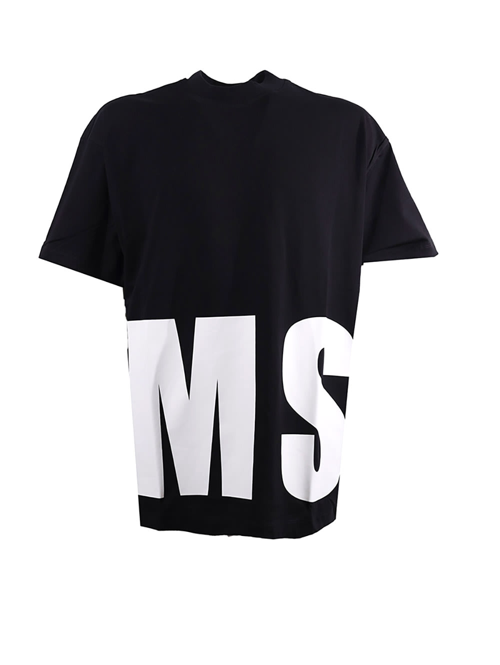 T-shirt With Maxi Msgm Logo