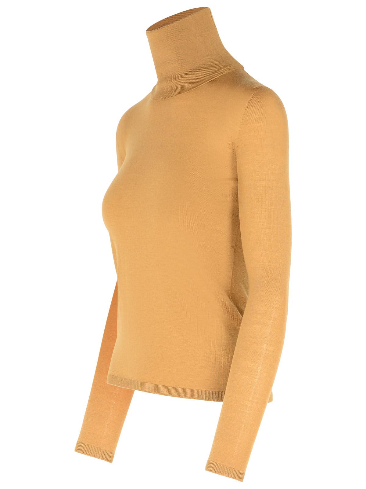 Shop Max Mara Saluto Brown Virgin Wool Sweater