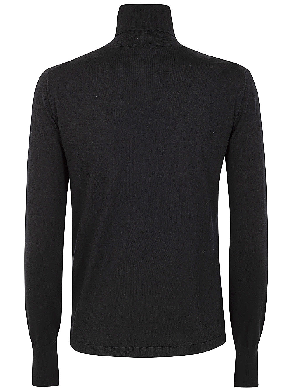 Shop Aspesi Turtle Neck Sweater In Black