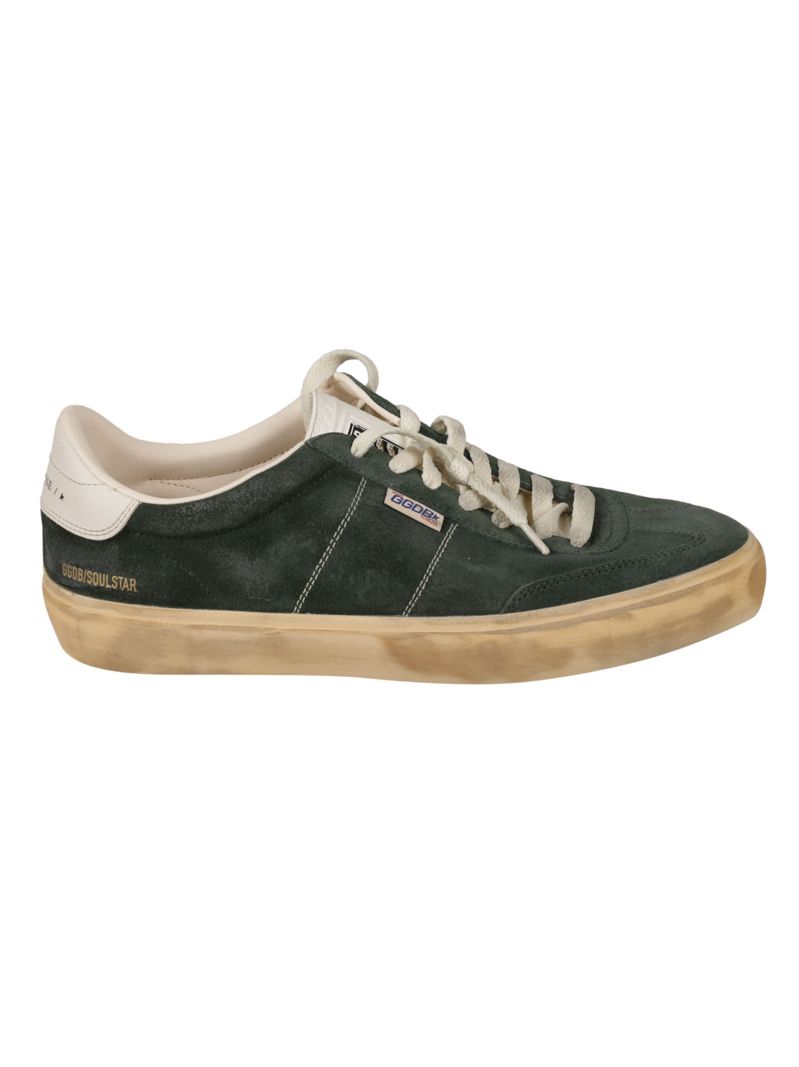 Shop Golden Goose Soul-star Sneakers In Green