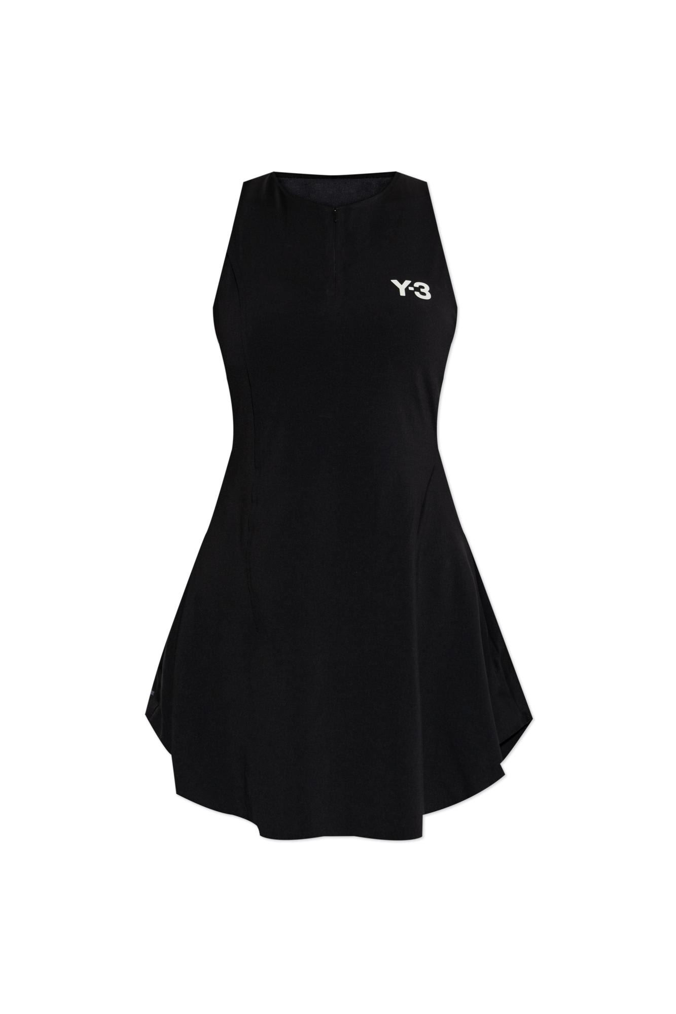 Y-3 Black Day Dress With Minimalist Design In Black