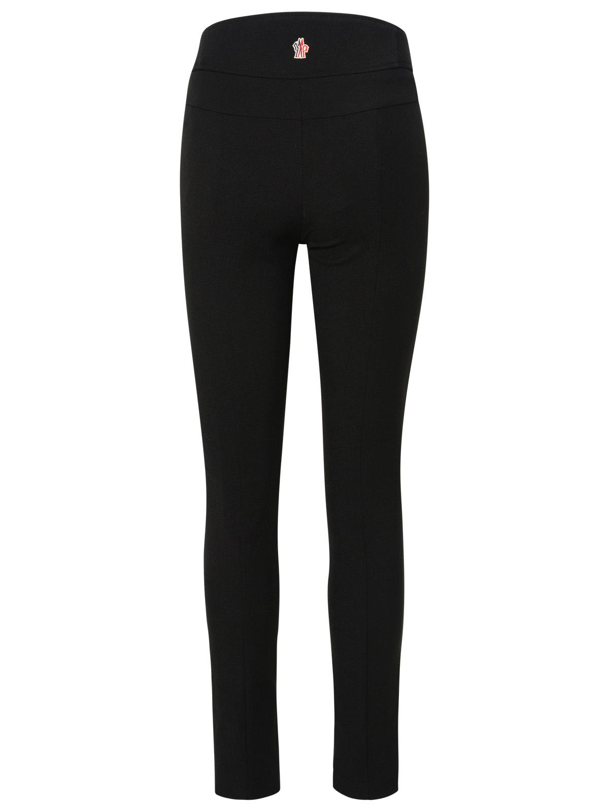 Shop Moncler Black Polyamide Blend Pants