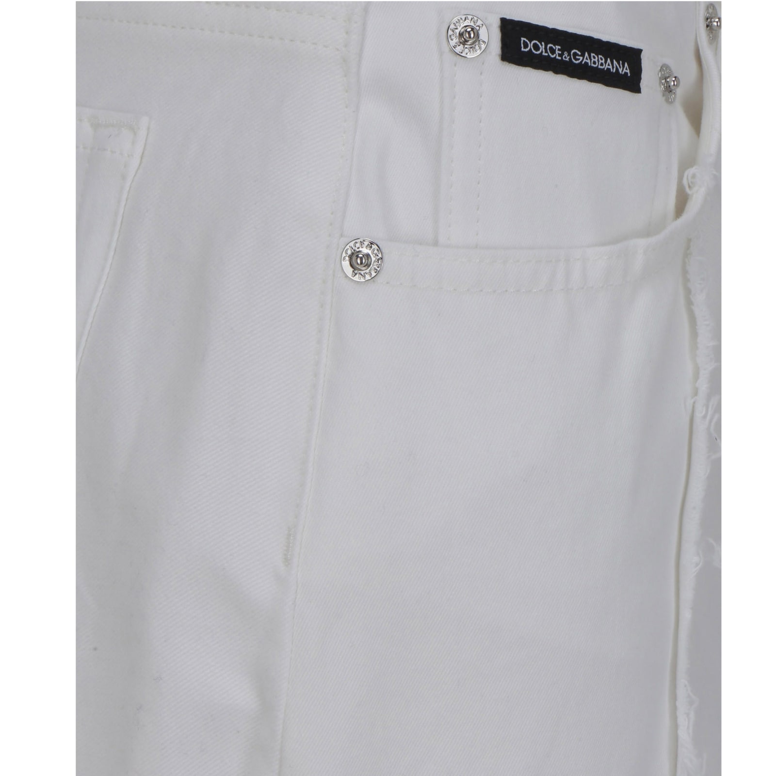 Dolce & Gabbana Denim In White