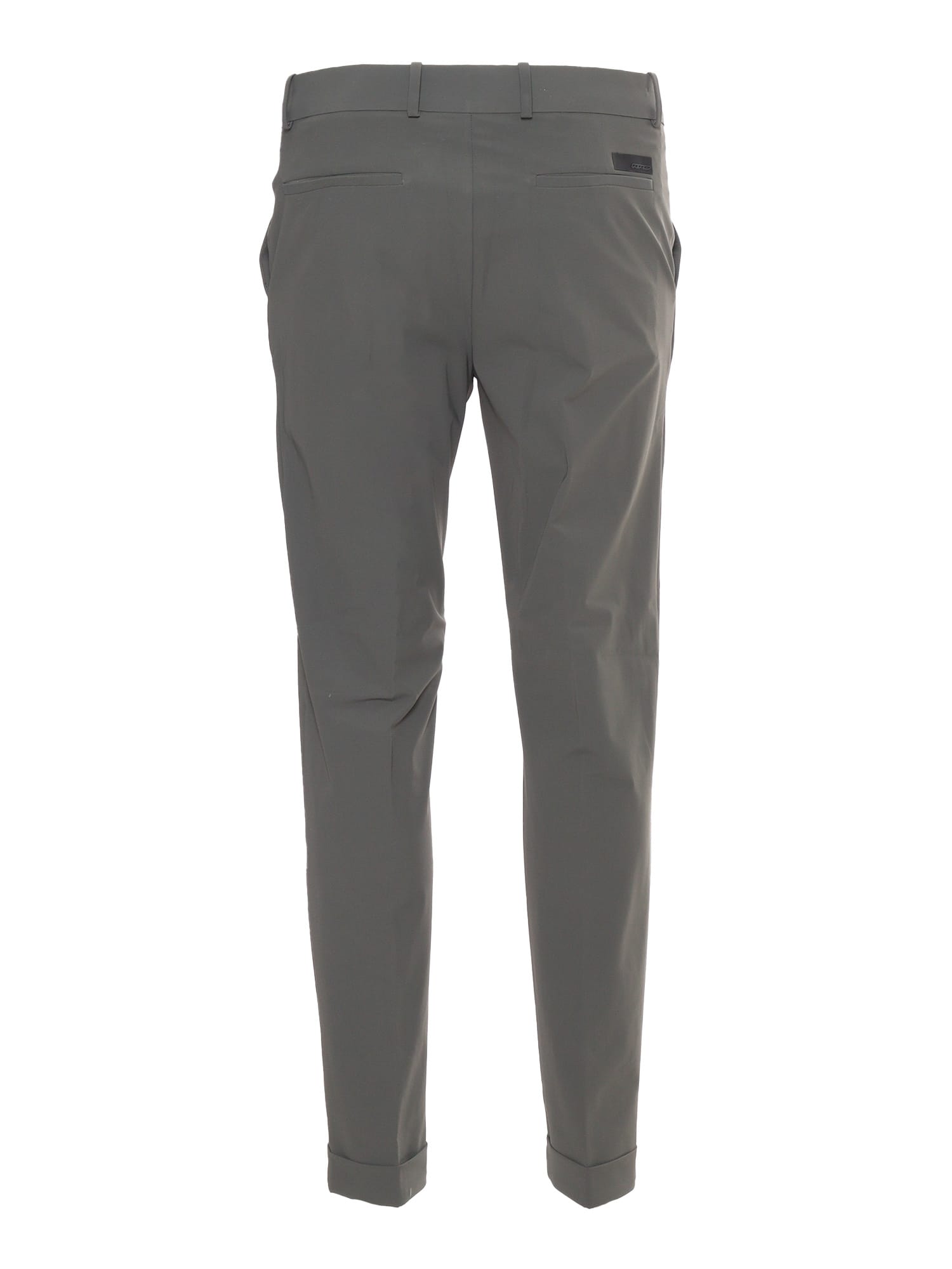 Shop Rrd - Roberto Ricci Design Gray Chino Pants In Grey