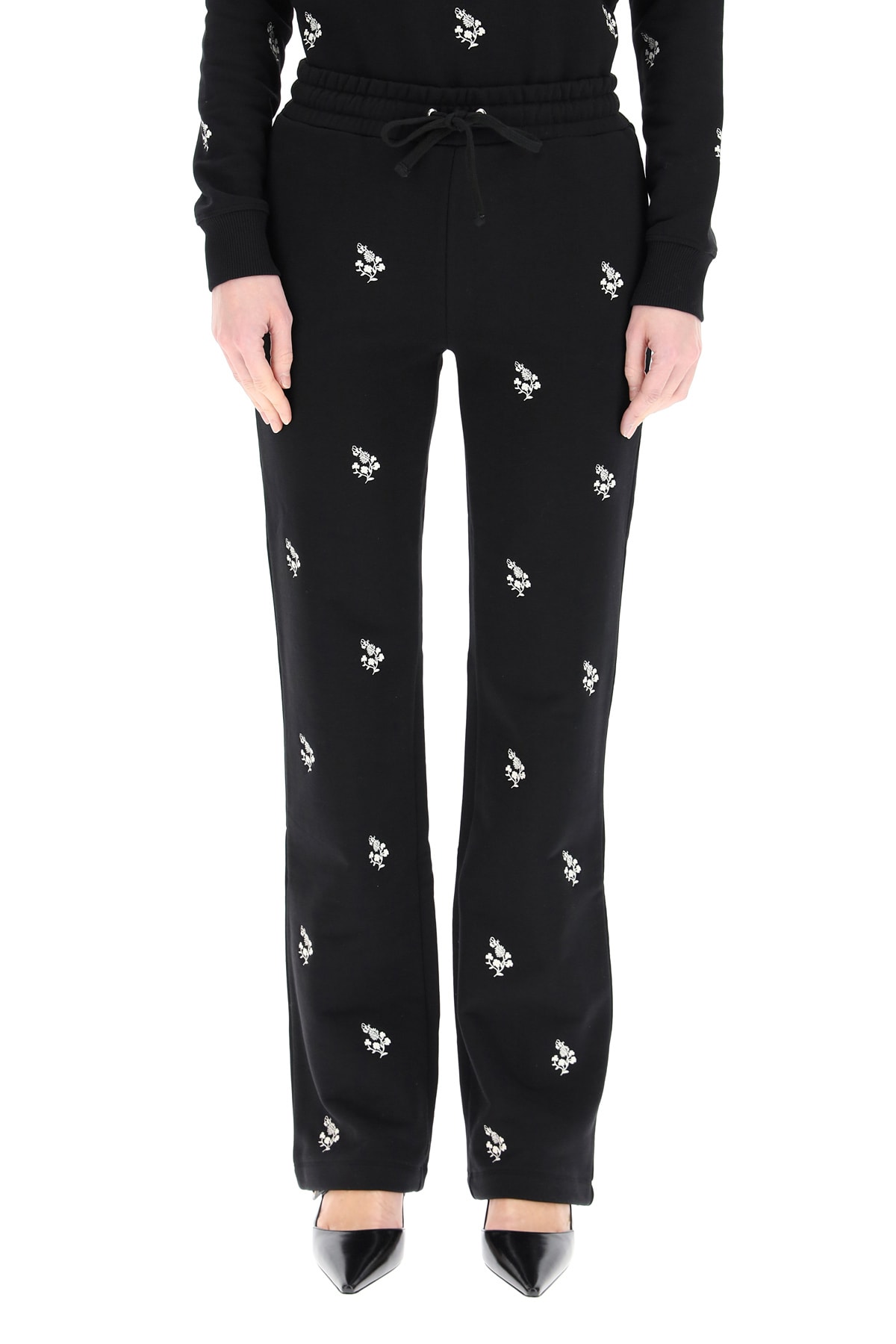 RED Valentino Sweatpants With Embroideries