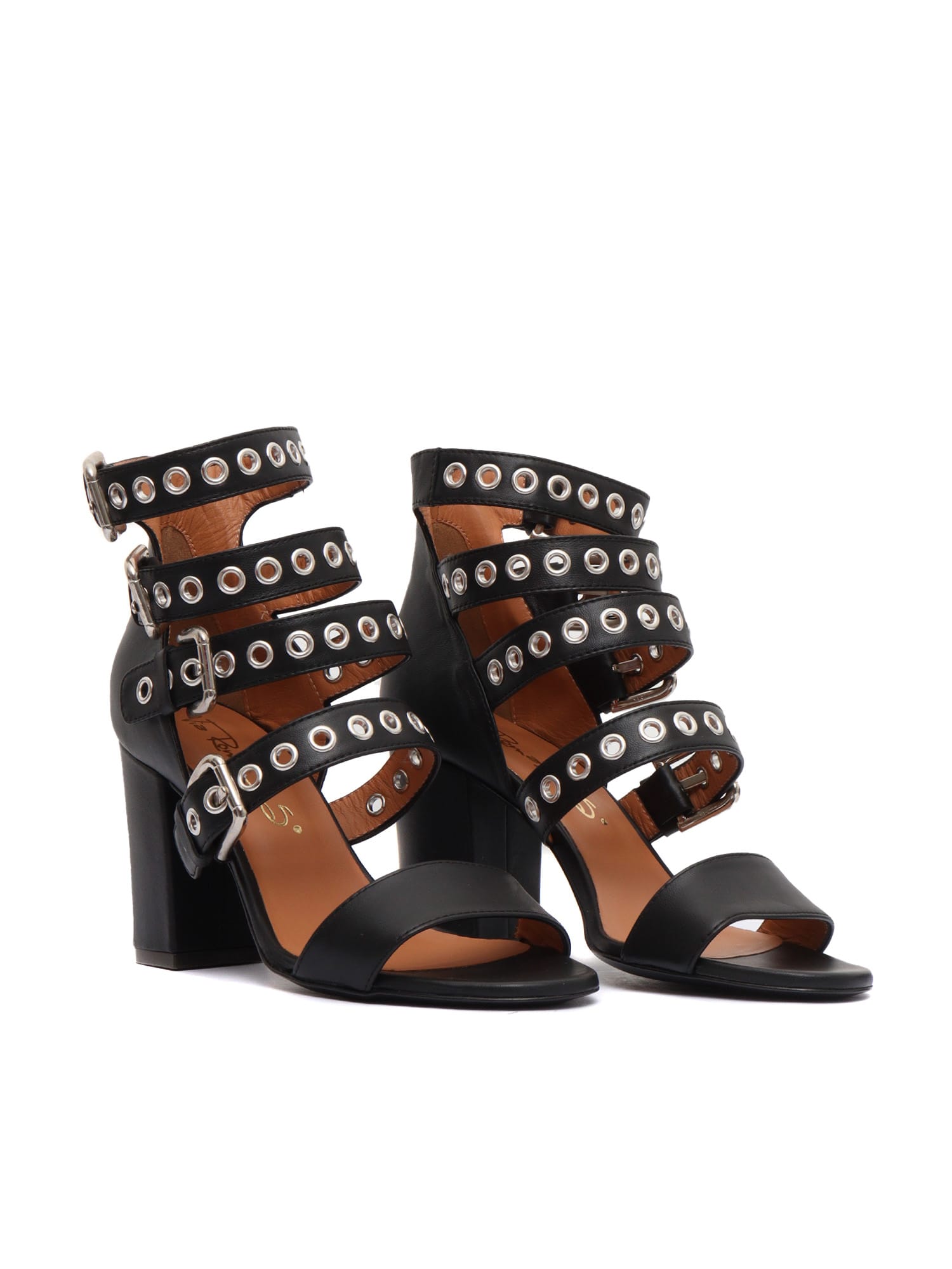 VIA ROMA 15 SANDALS WITH 4 STRAPS