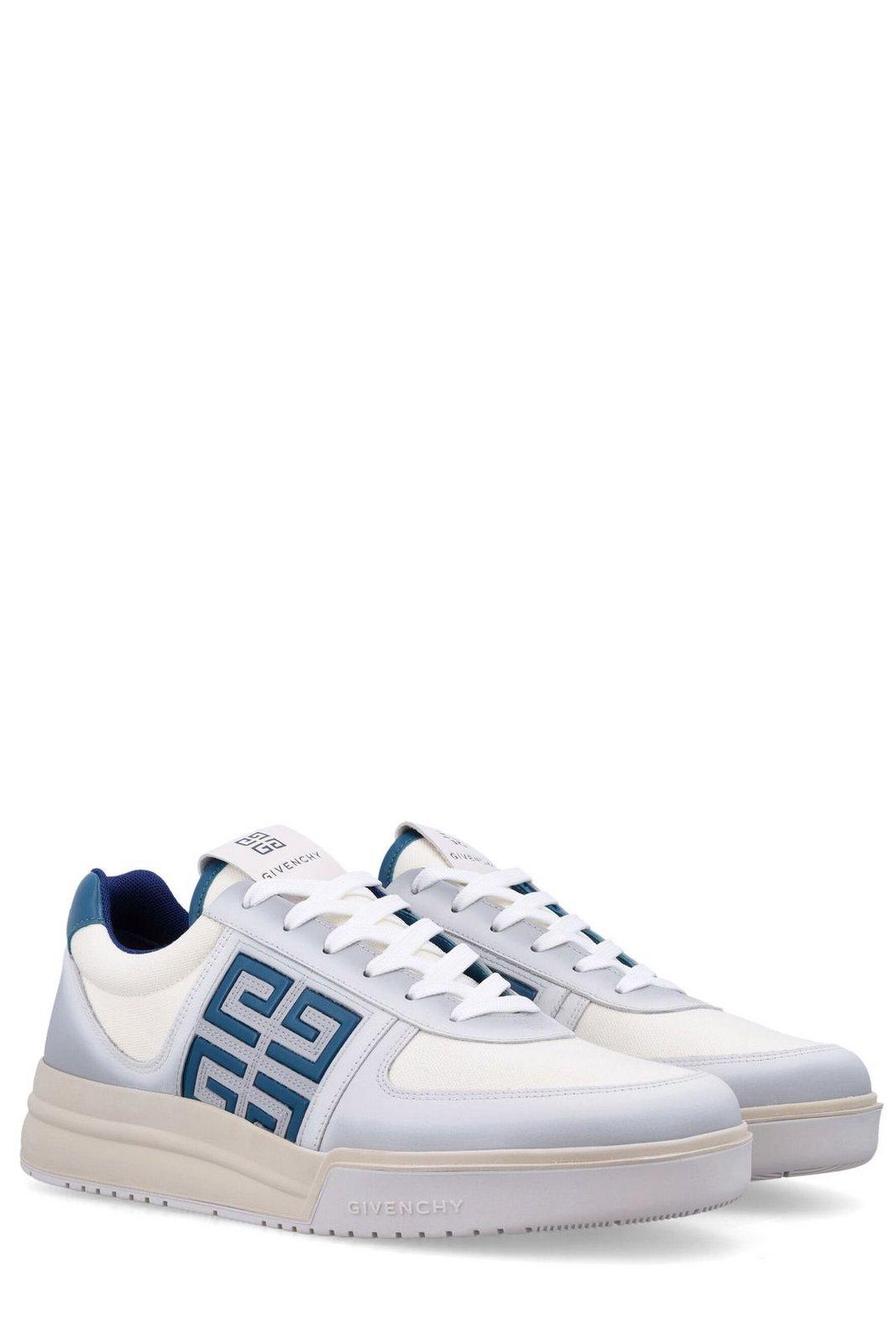 Shop Givenchy G4 Low-top Sneakers In Blue