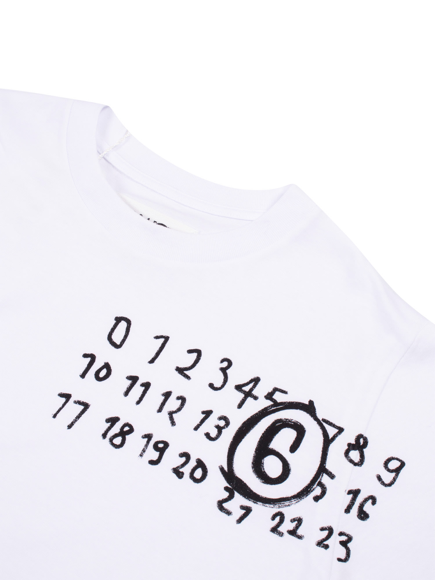 Mm6 Maison Margiela T-shirts In White