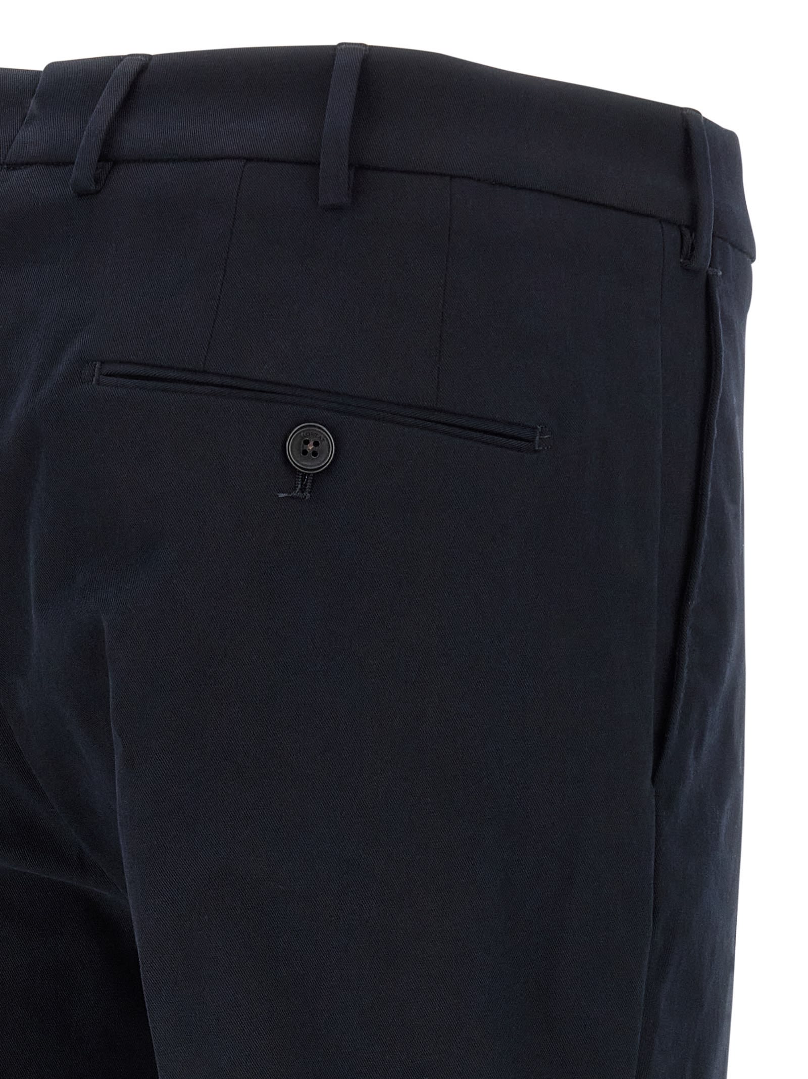Incotex Button-fastening Trousers In Blue