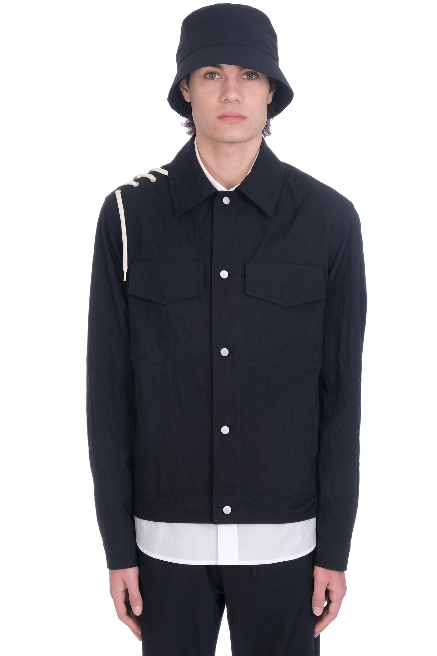 Craig Green Casual Jacket In Black Cotton