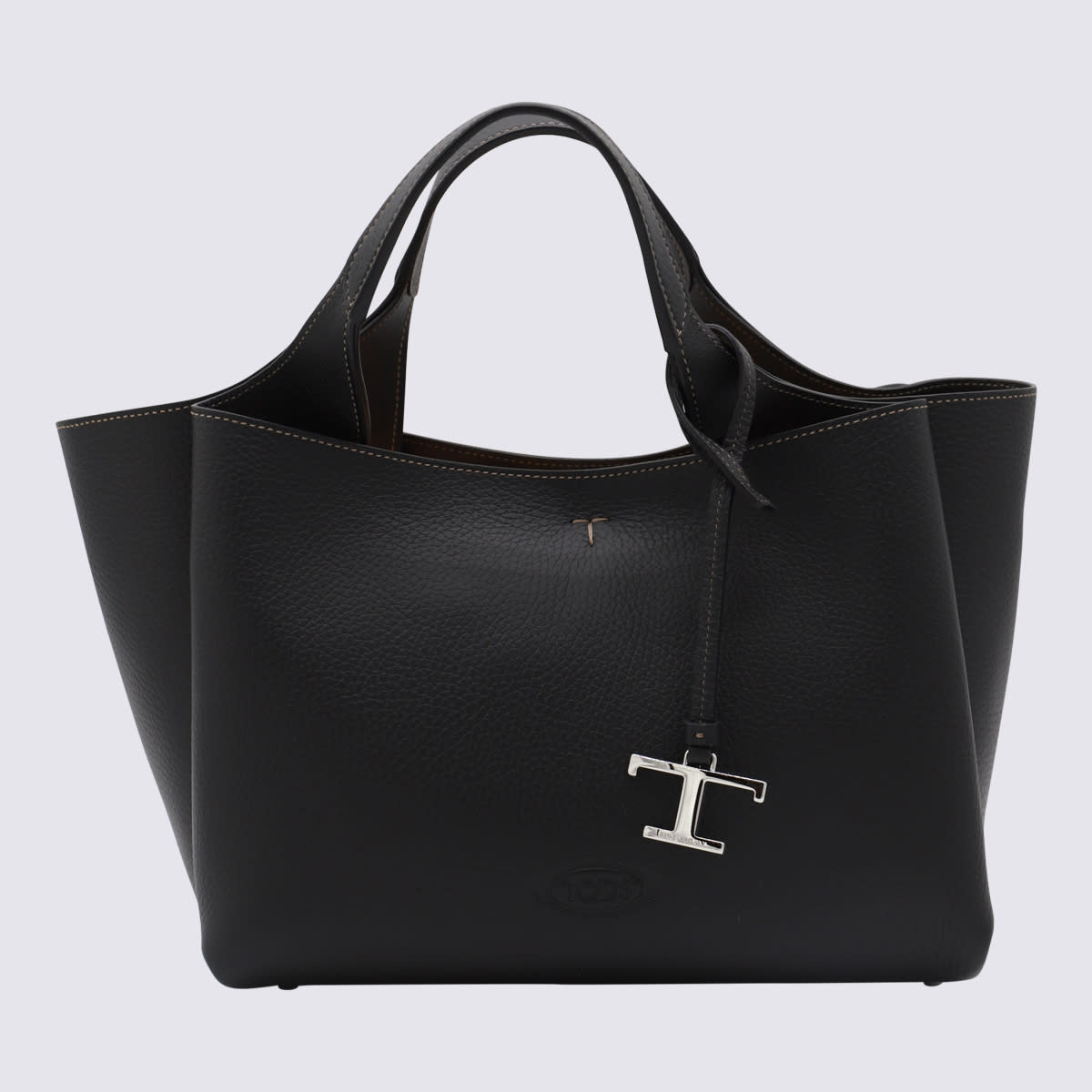 Tod's Black Leather Tote