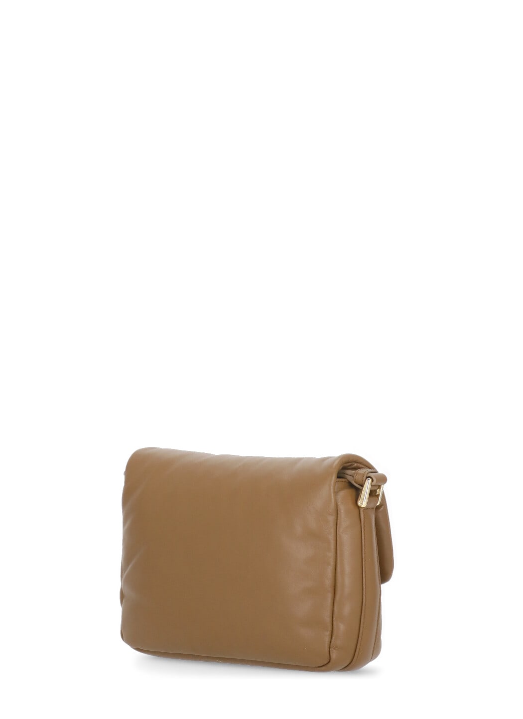 Apc Adjustable Strap Leather Shoulder Bag In Brown