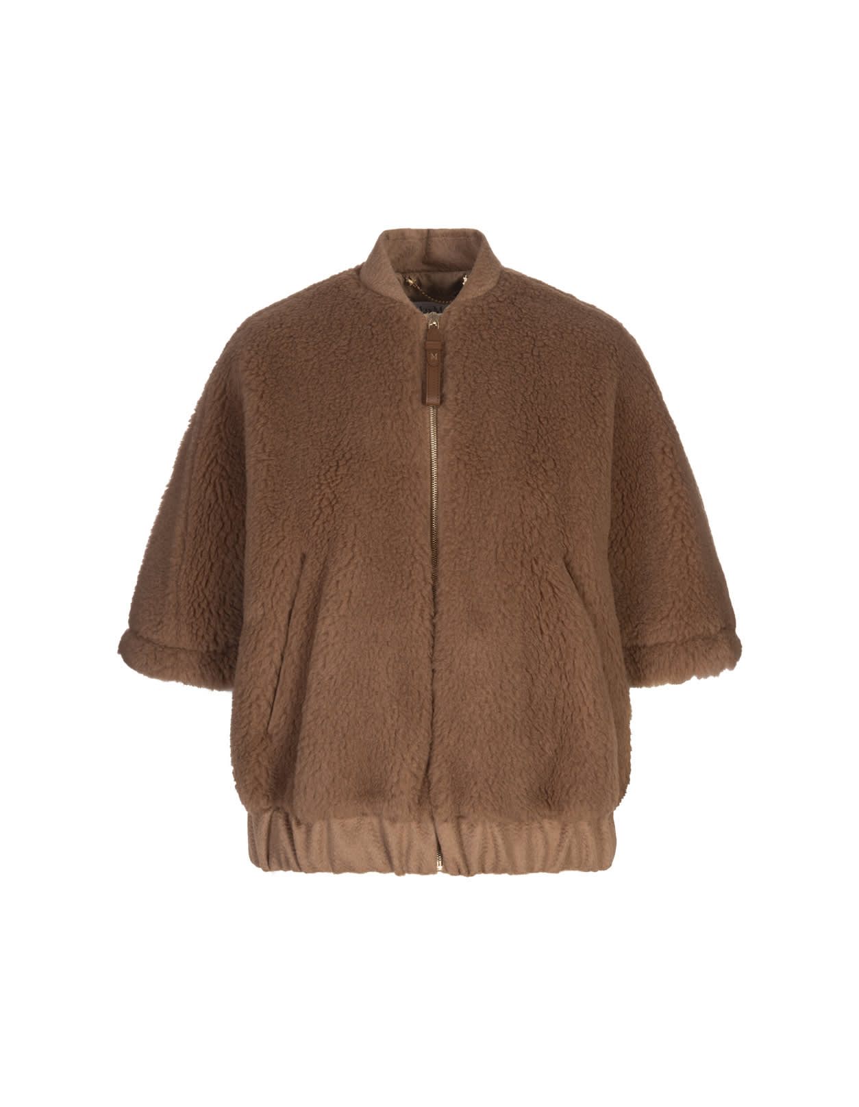 Shop Max Mara Briose Jacket In Cammello