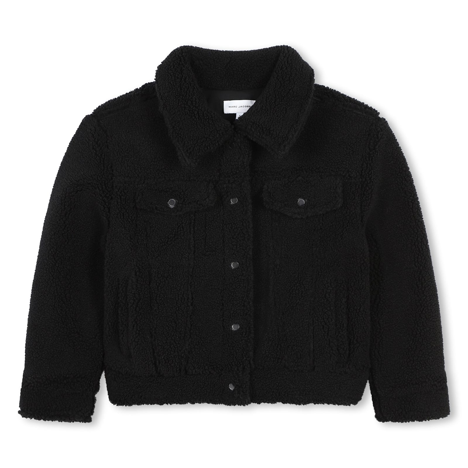 Marc Jacobs Logo-appliquéd Jacket In Black