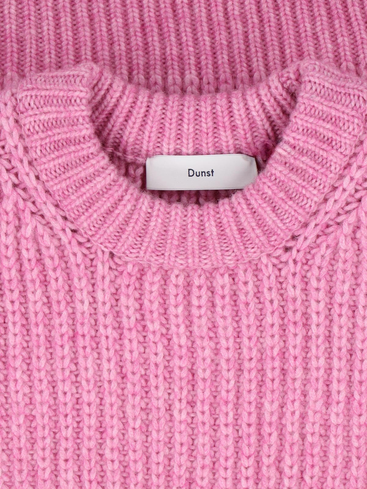 Shop Dunst Braided Sweater In Pink