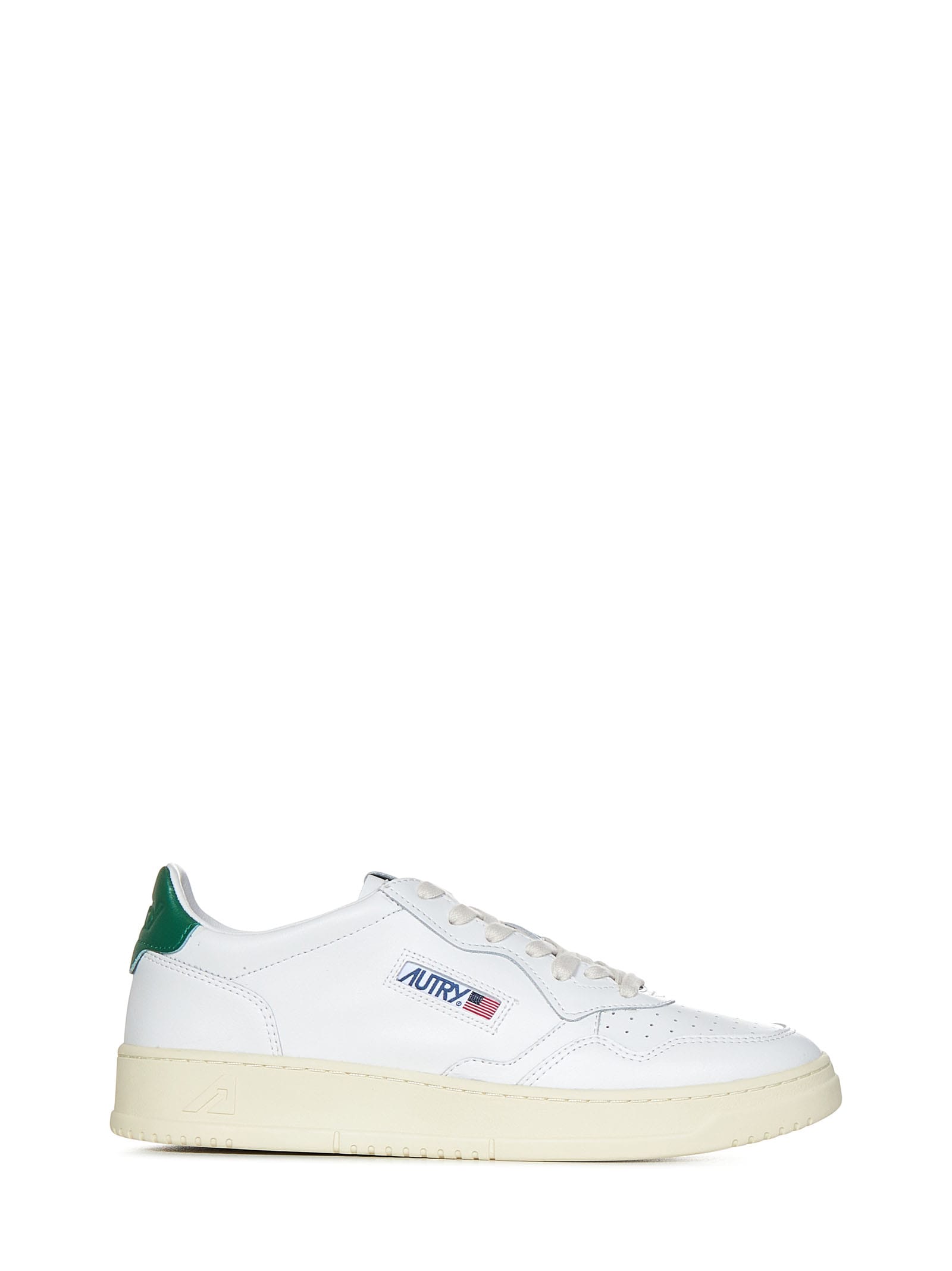 Shop Autry Medalist Low Sneakers In White