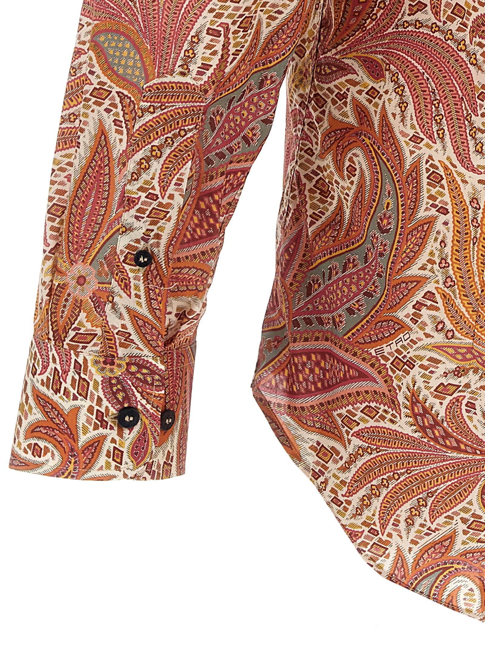 ETRO PAISLEY FLOWER SHIRT