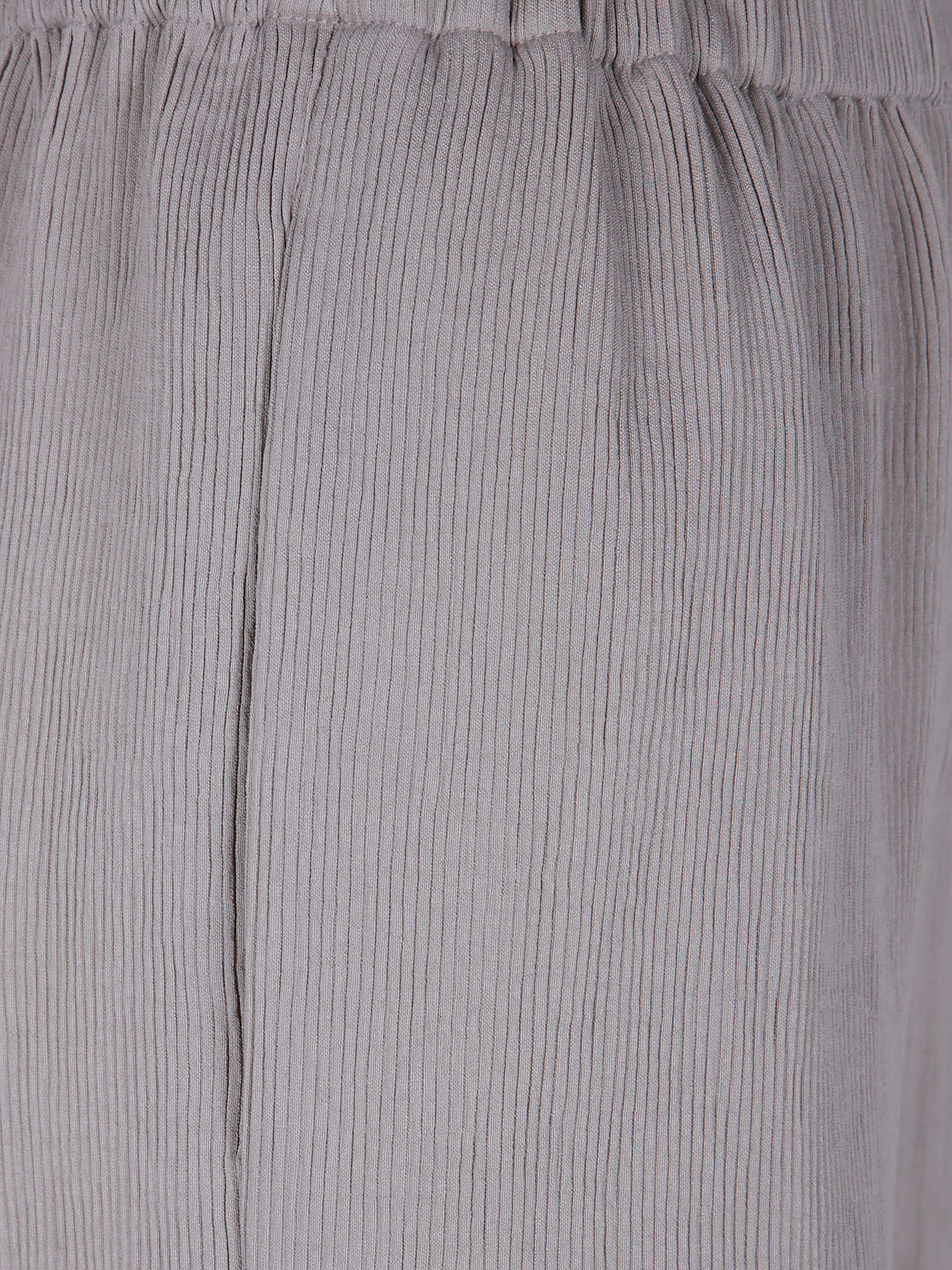 Emporio Armani Trousers In Flint Gray