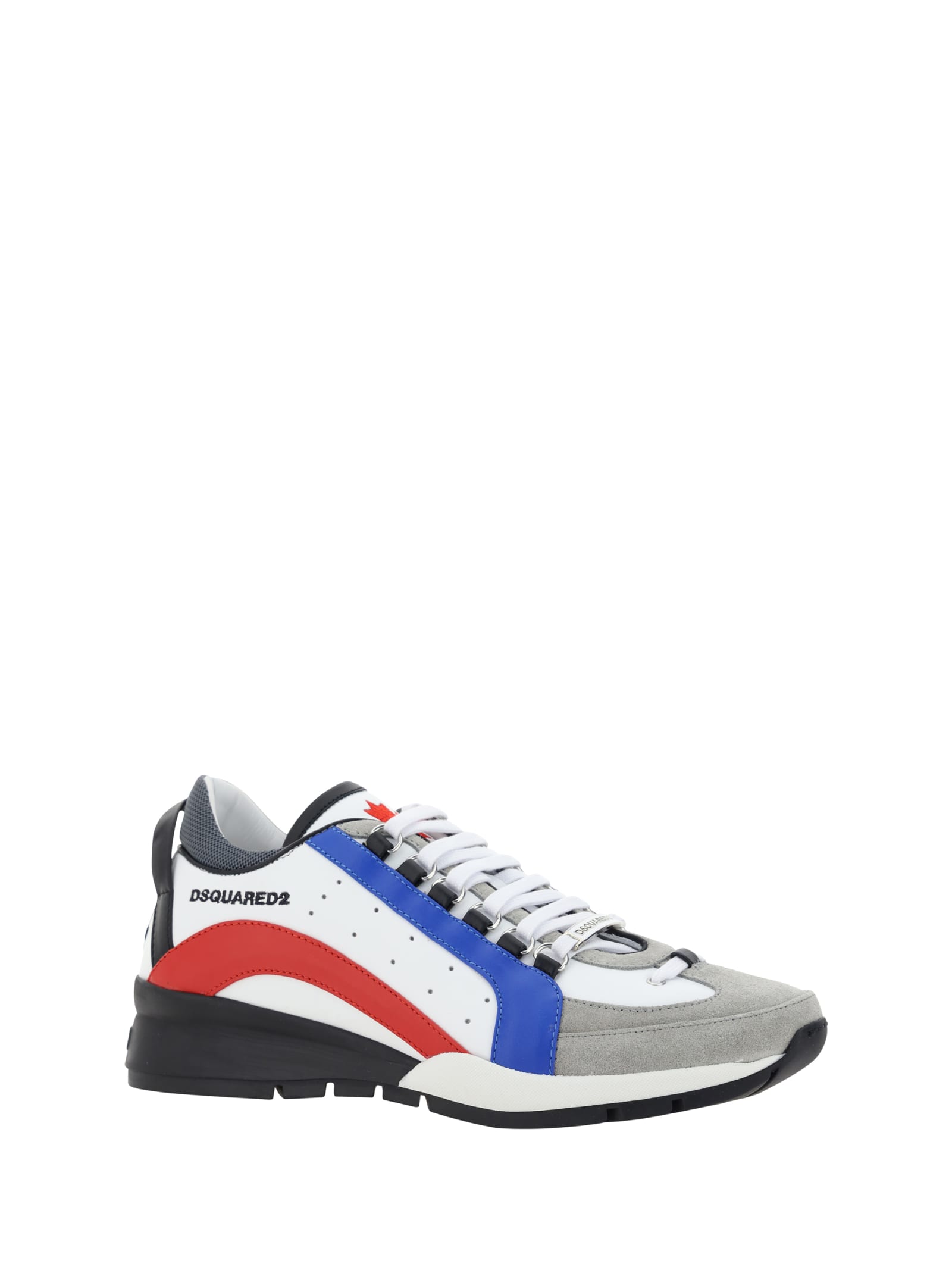 Shop Dsquared2 Sneakers In Blu