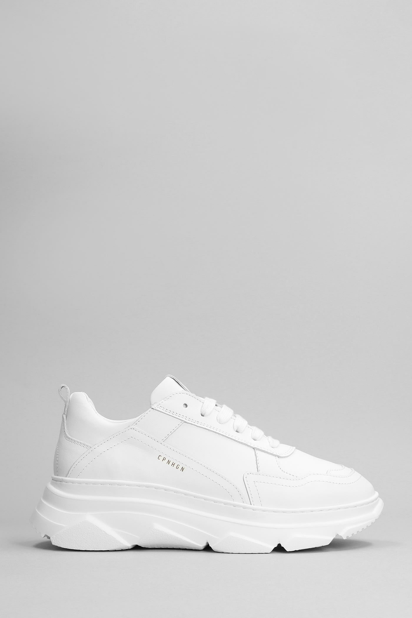Copenhagen Sneakers In White Leather
