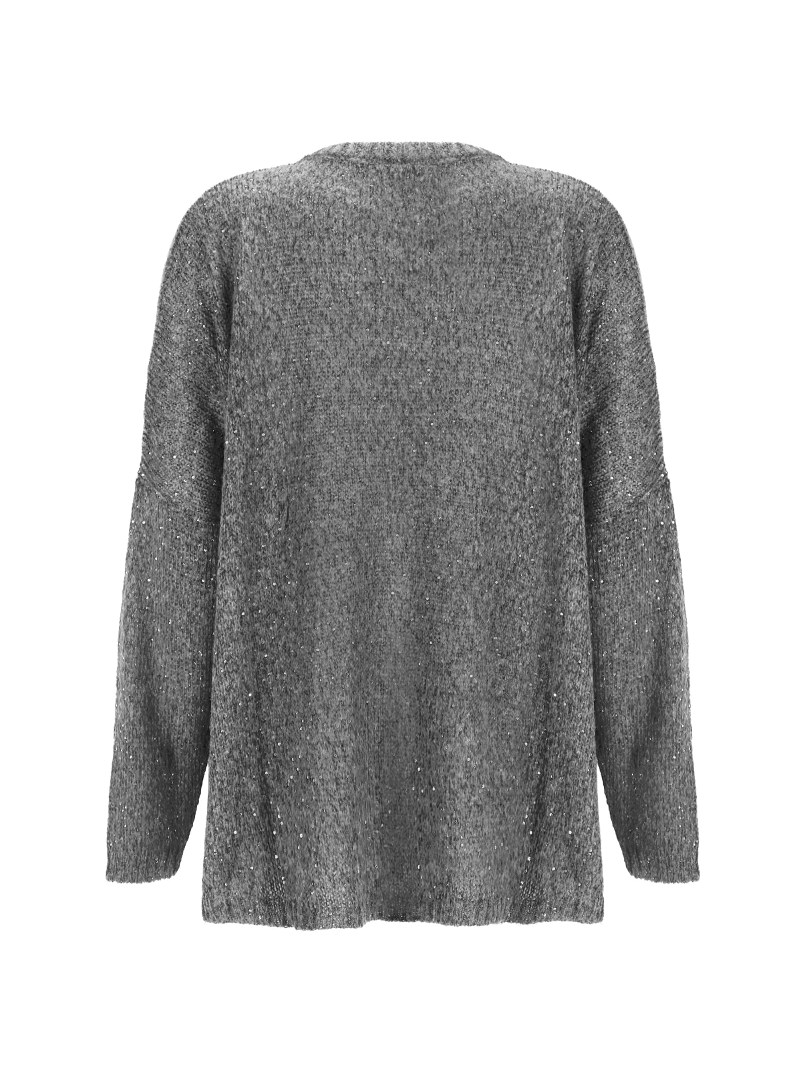 Shop Ella Adelina Sweater In Grigio